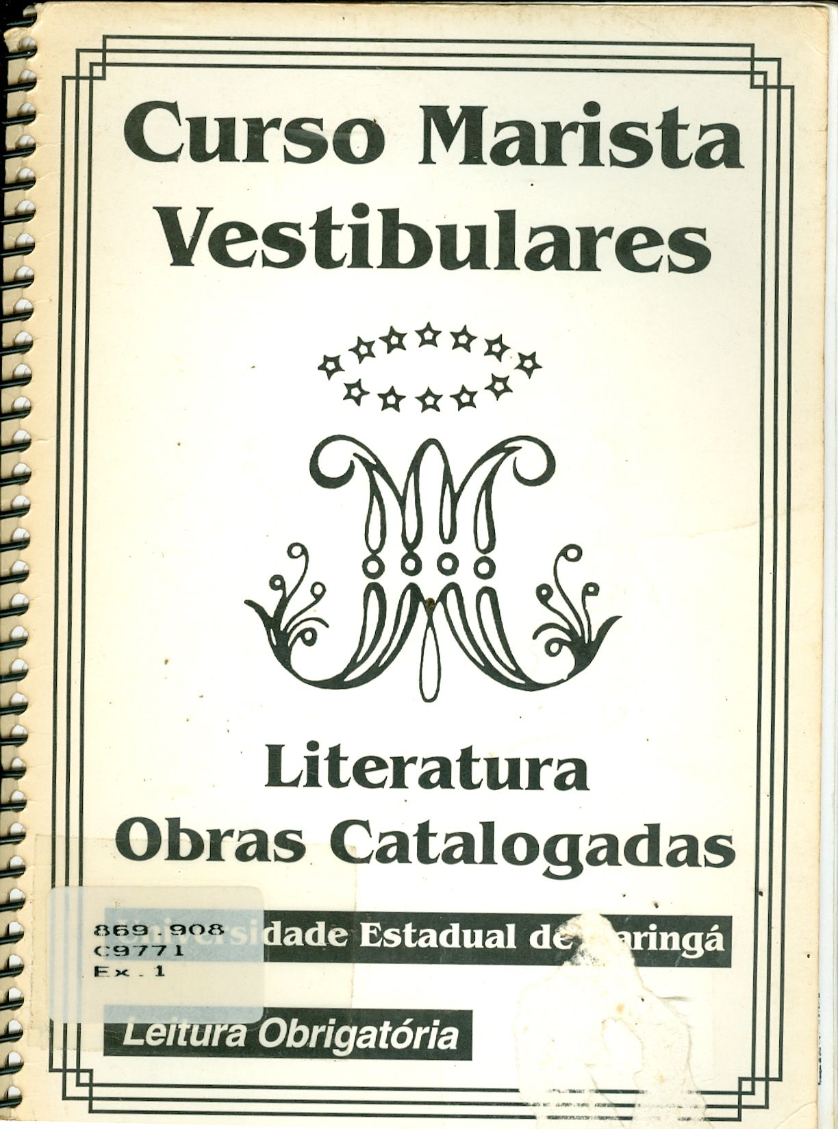 LITERATURA: OBRAS CATALOGADAS