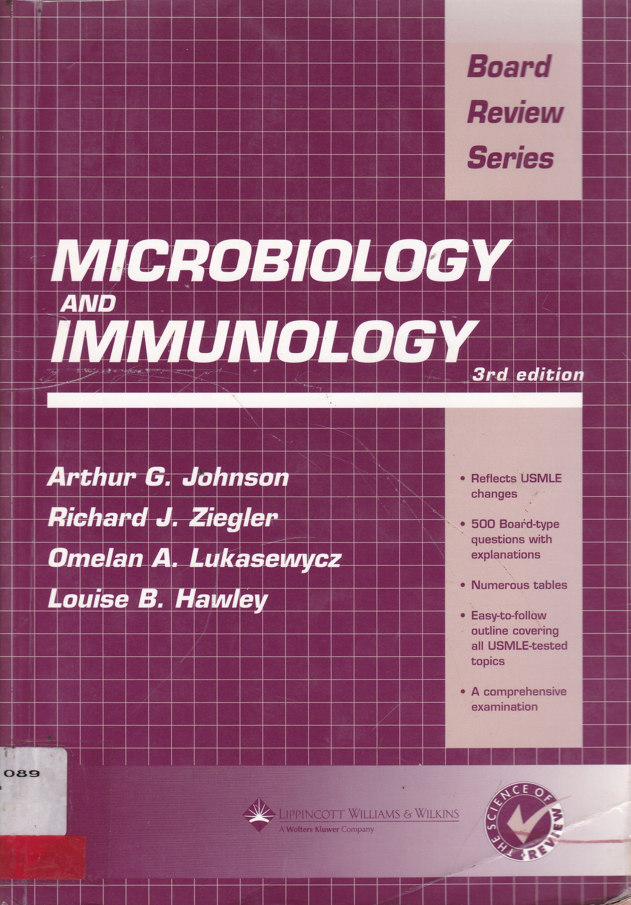 MICROBIOLOGY AND IMMUNOLOGY 