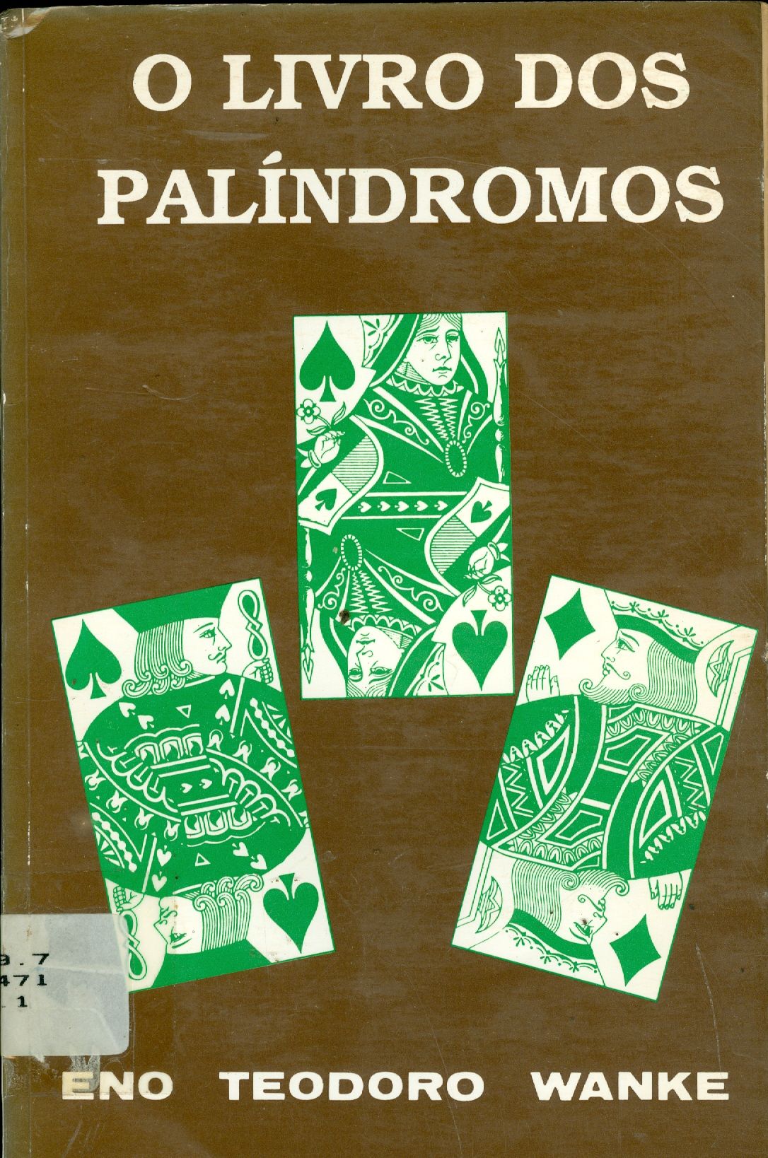O LIVRO DOS PALÍNDROMOS