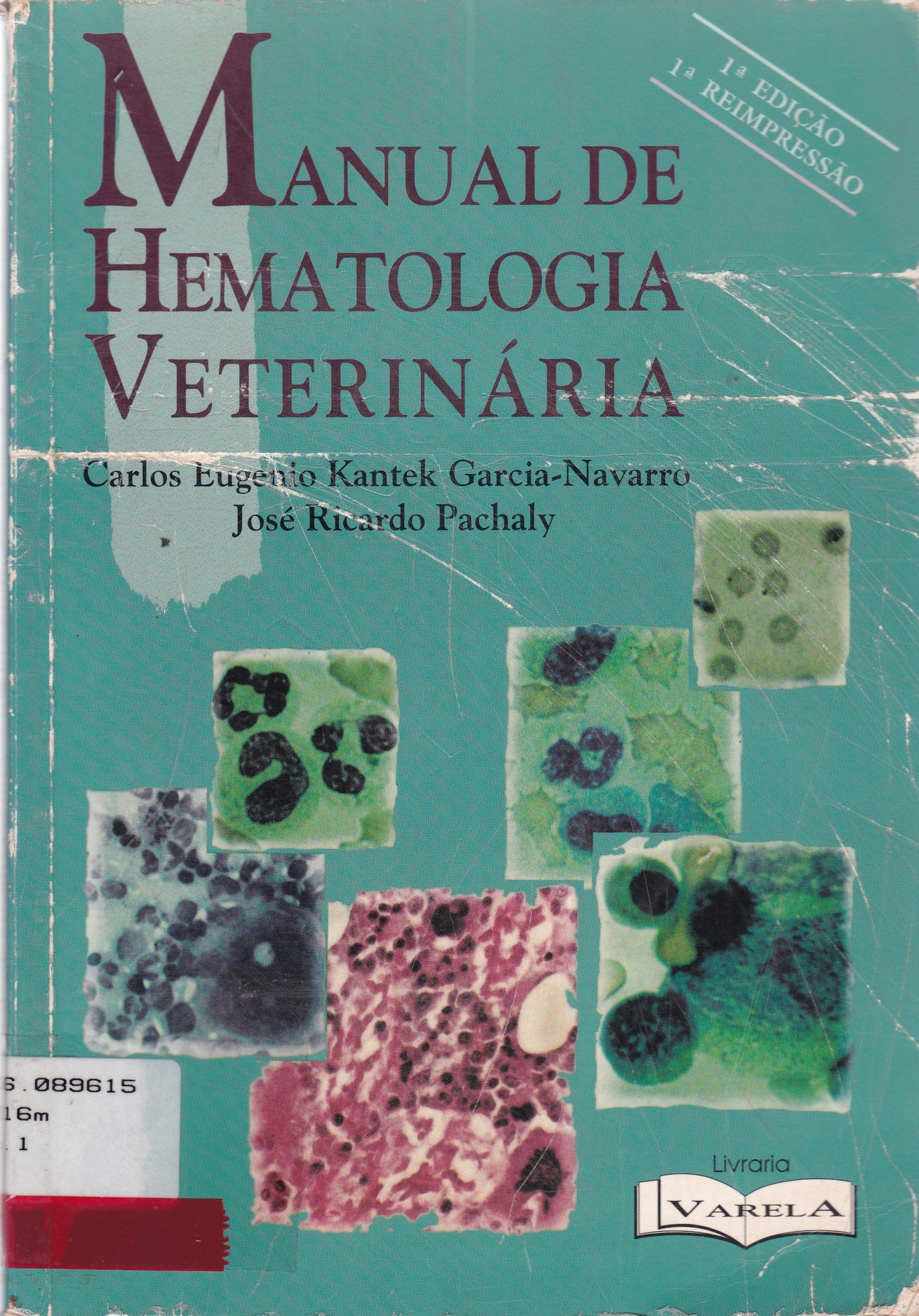 MANUAL DE HEMATOLOGIA VETERINÁRIA 