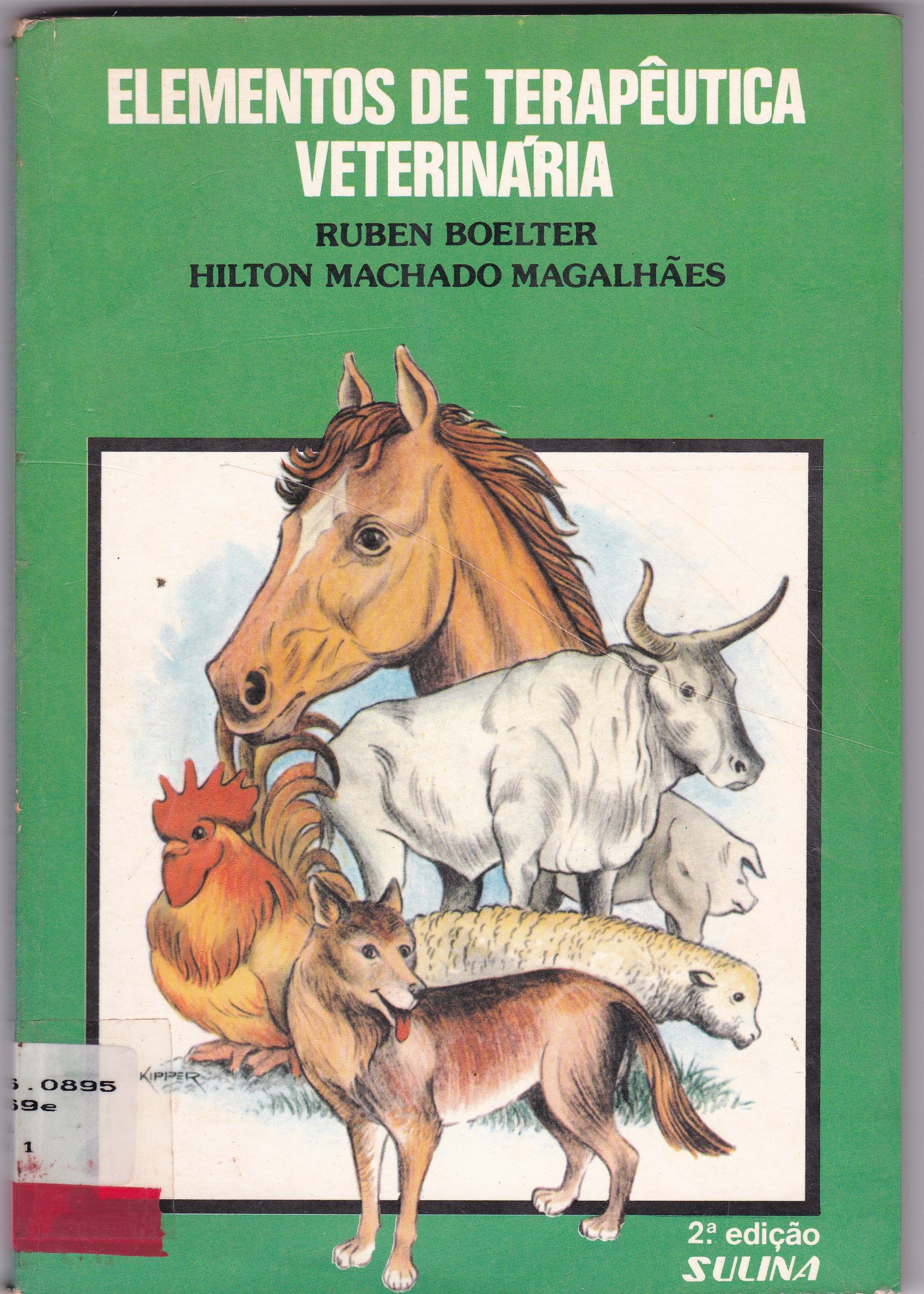 ELEMENTOS DE TERAPÊUTICA VETERINÁRIA 