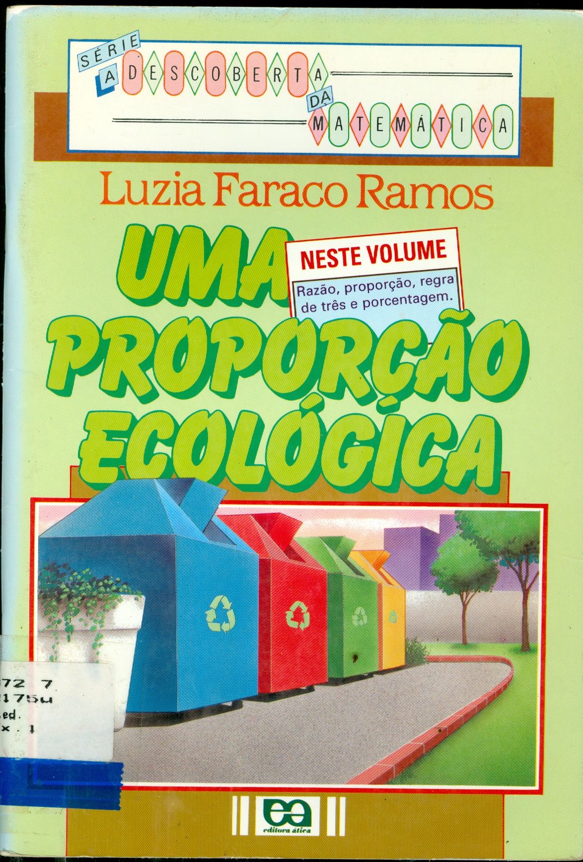 UMA PROPORÇÃO ECOLÓGICA