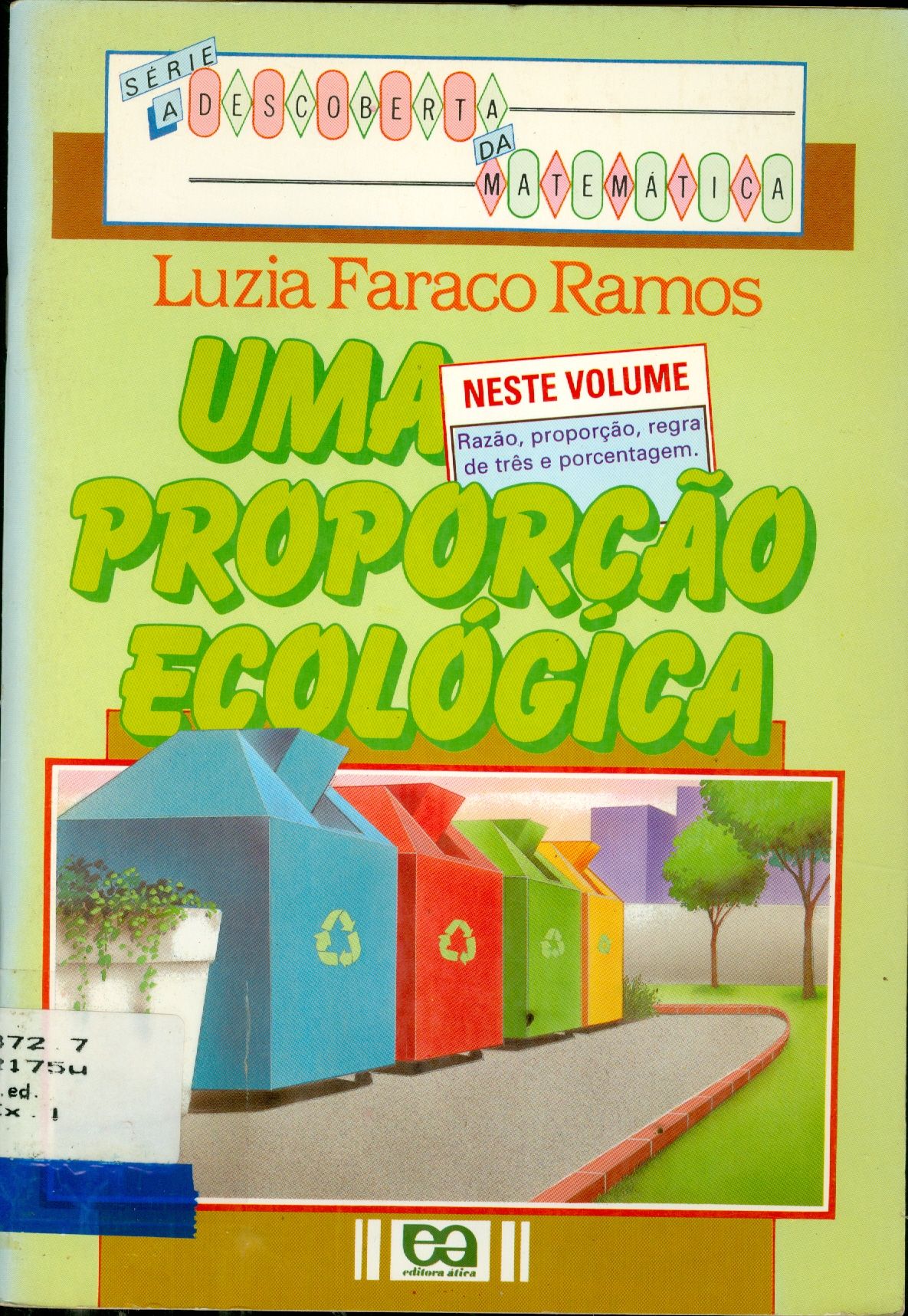 UMA PROPORÇÃO ECOLÓGICA