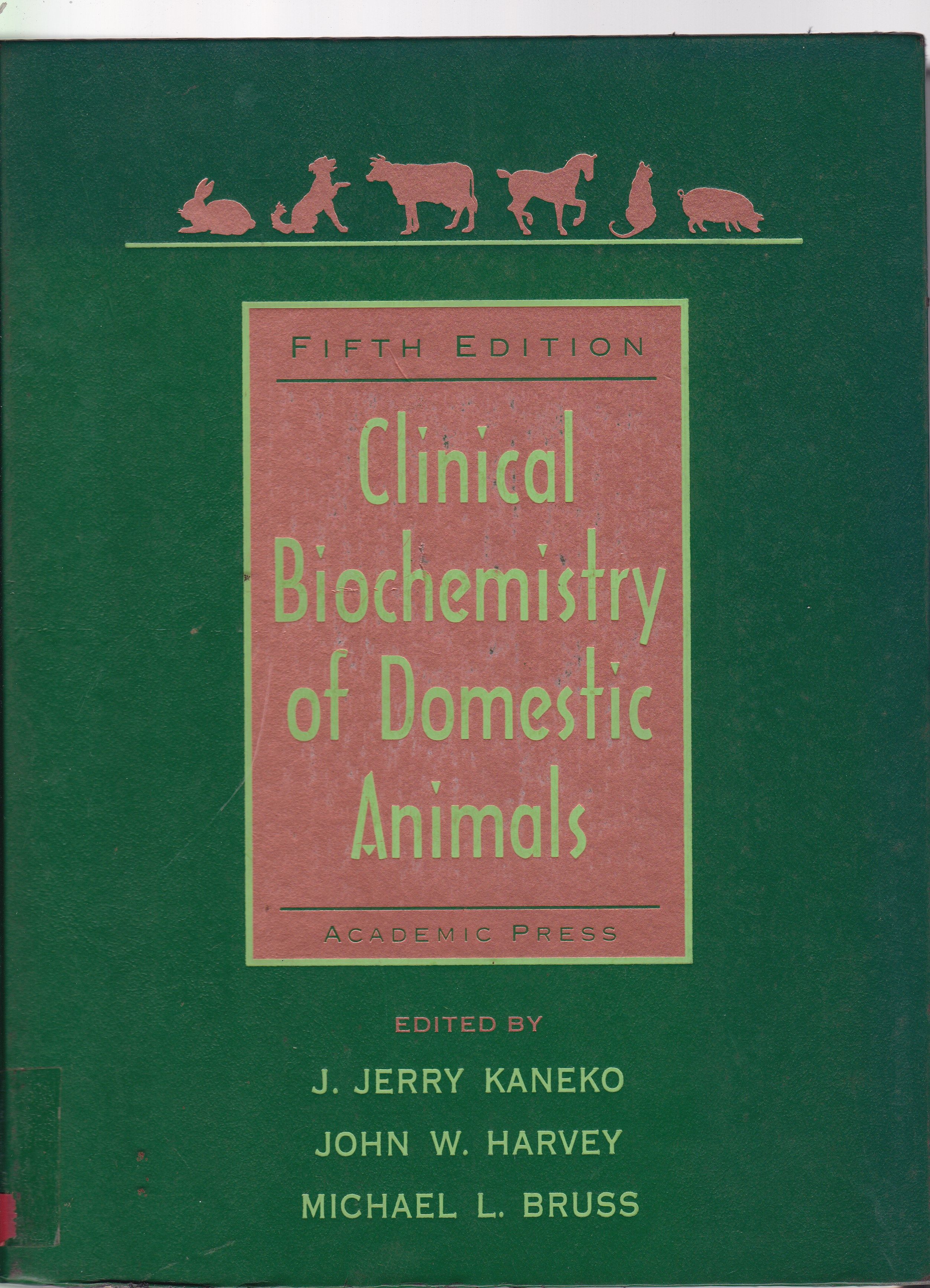 CLINICAL BIOCHEMISTRY OF DOMESTIC ANIMALS 