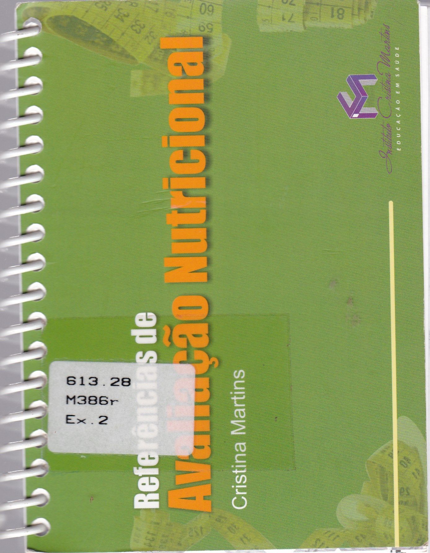 REFERÊNCIAS DE AVALIAÇÃO NUTRICIONAL