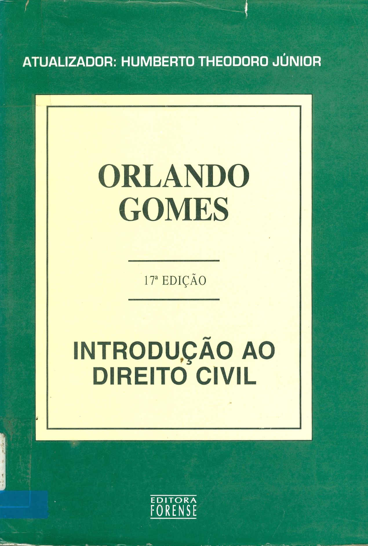 INTRODUÇÃO AO DIREITO CIVIL 