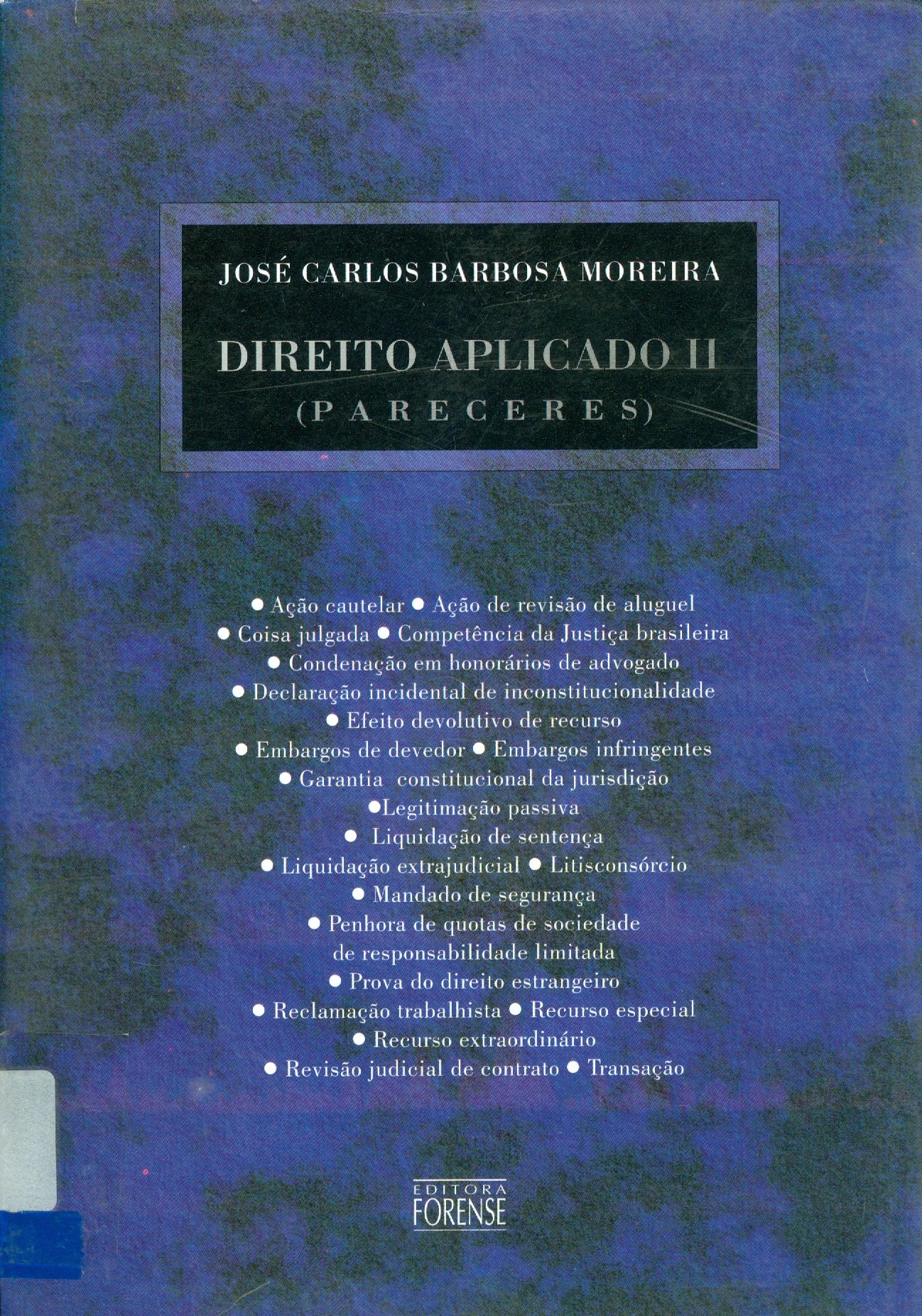 DIREITO APLICADO: PARECERES - V. 2