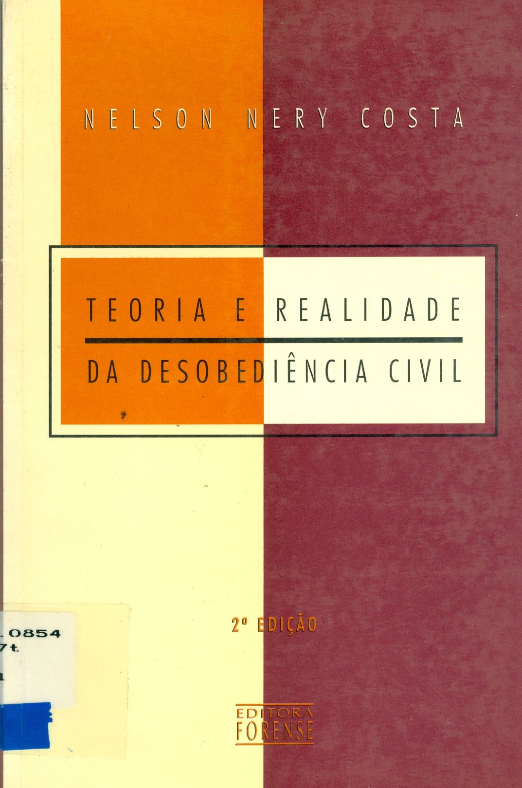TEORIA E REALIDADE DA DESOBEDIÊNCIA CIVIL 
