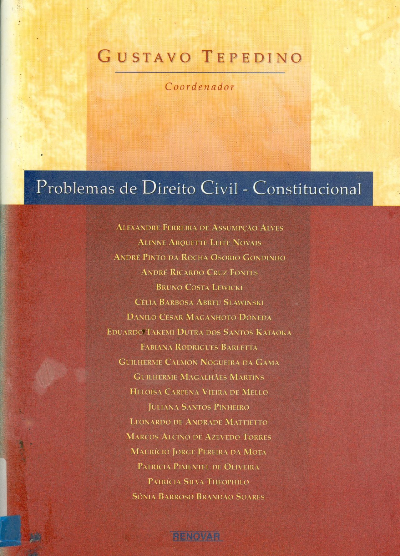 PROBLEMAS DE DIREITO CIVIL: CONSTITUCIONAL