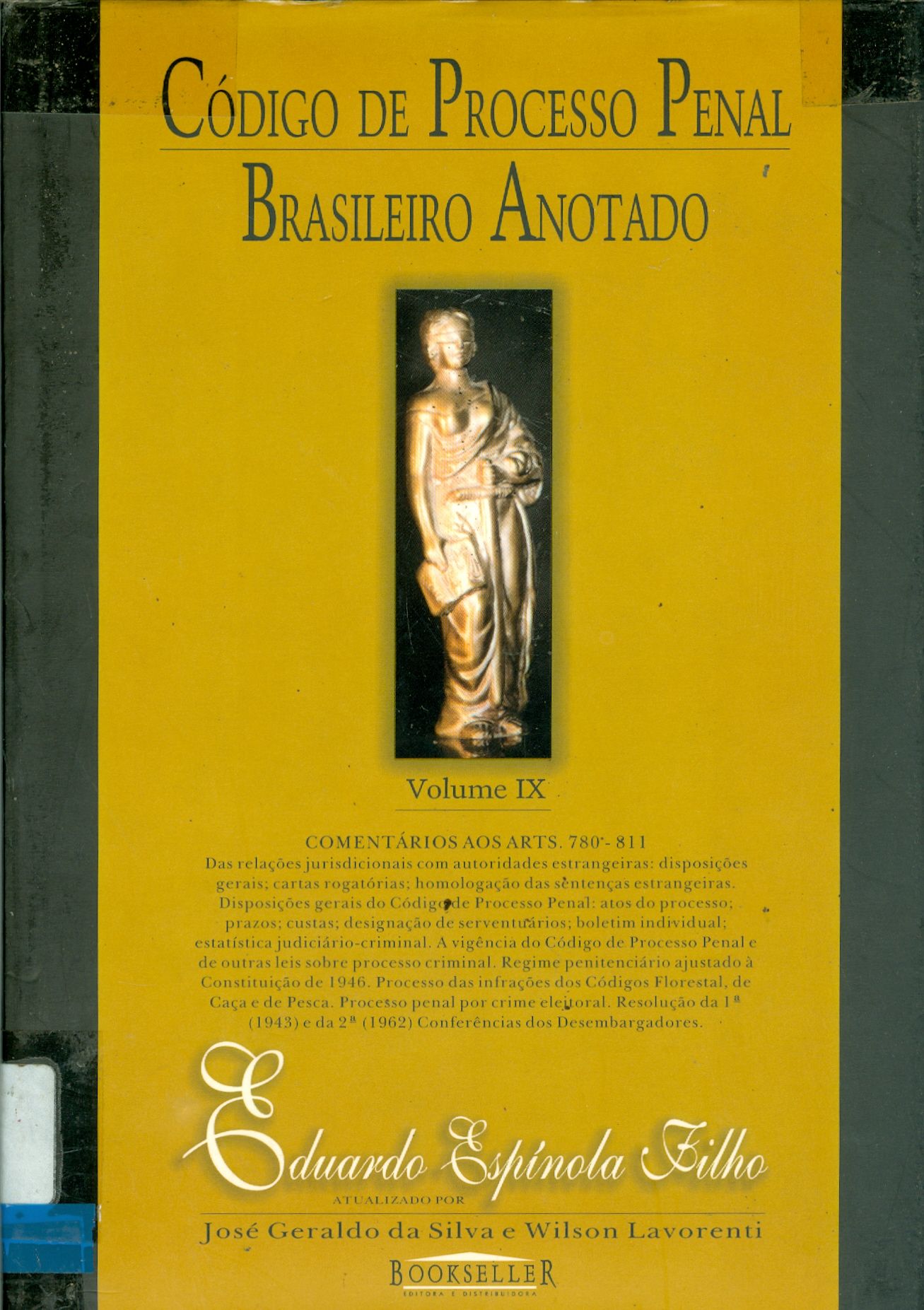 CÓDIGO DE PROCESSO PENAL BRASILEIRO ANOTADO - V. 8