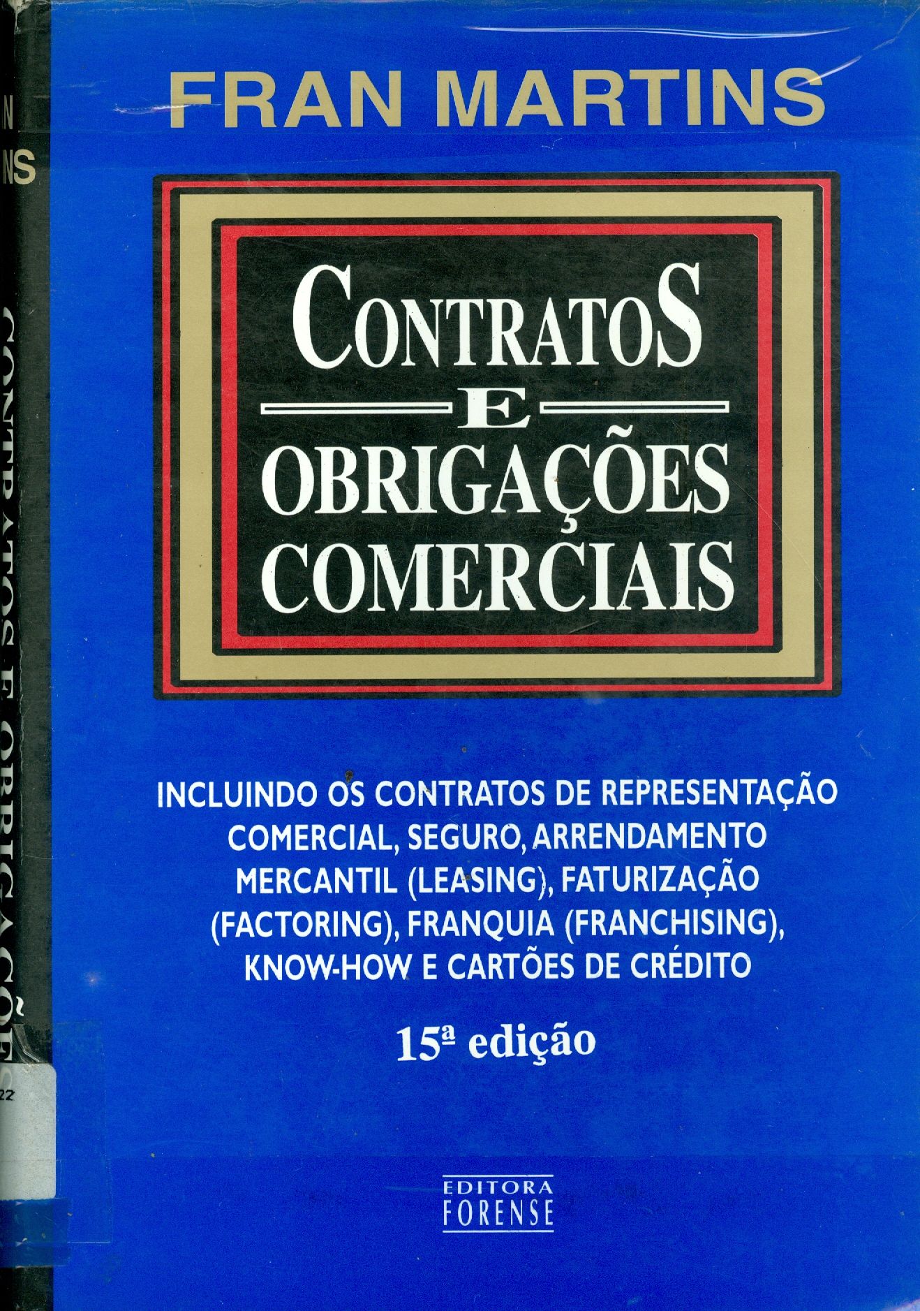 CONTRATOS E OBRIGAÇÕES COMERCIAIS 