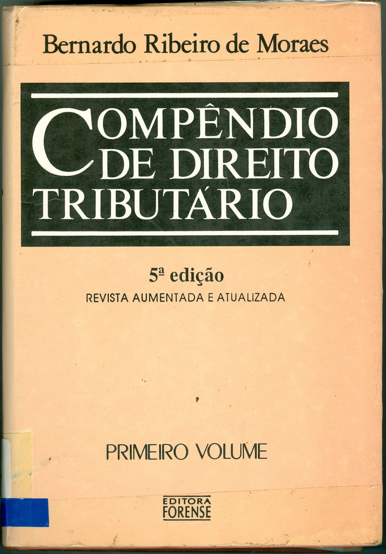 COMPÊNDIO DE DIREITO TRIBUTARIO - V. 1