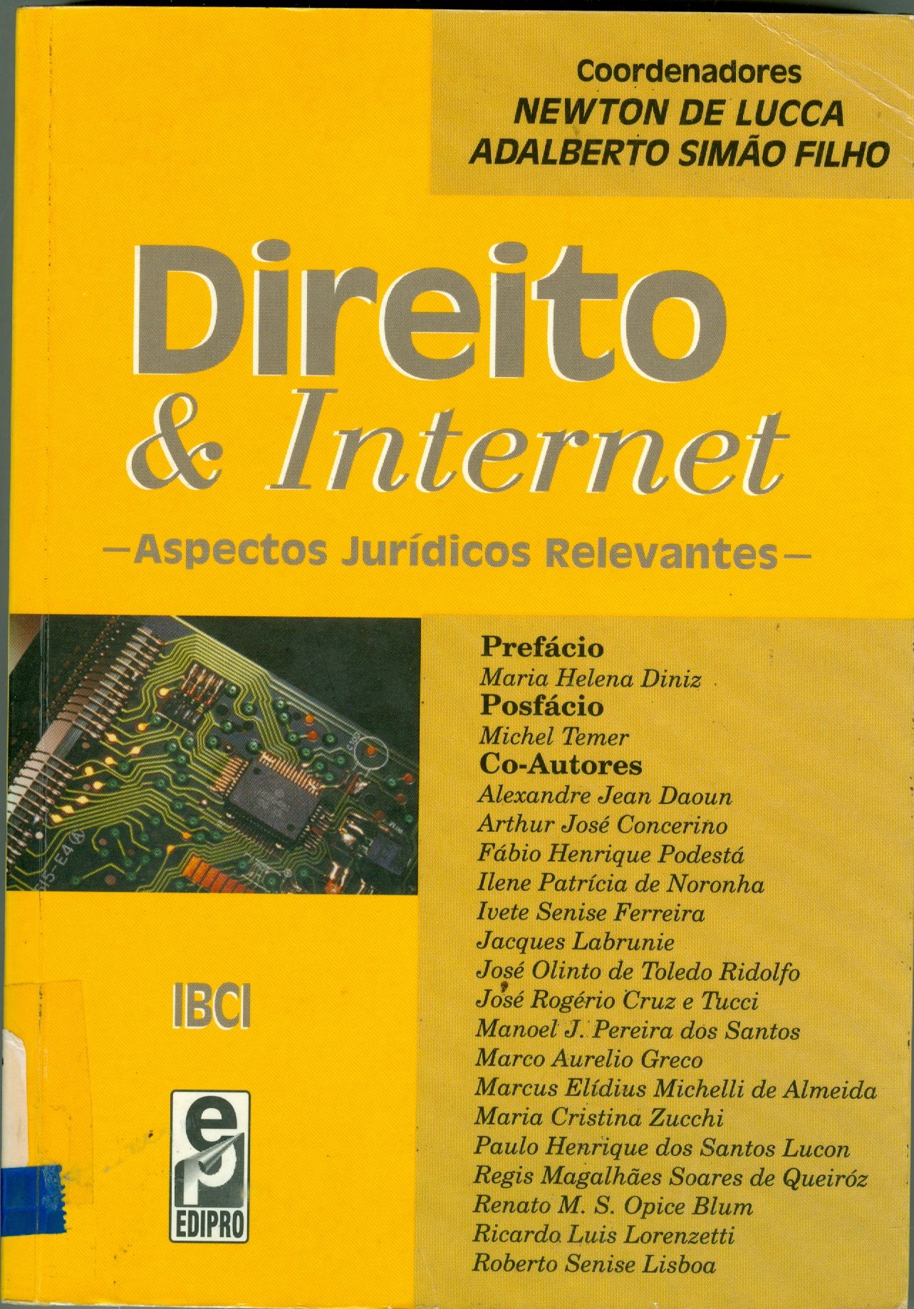 DIREITO E INTERNET: ASPECTOS JURÍDICOS RELEVANTES 