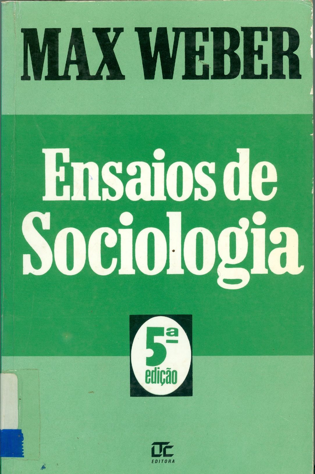 ENSAIOS DE SOCIOLOGIA 