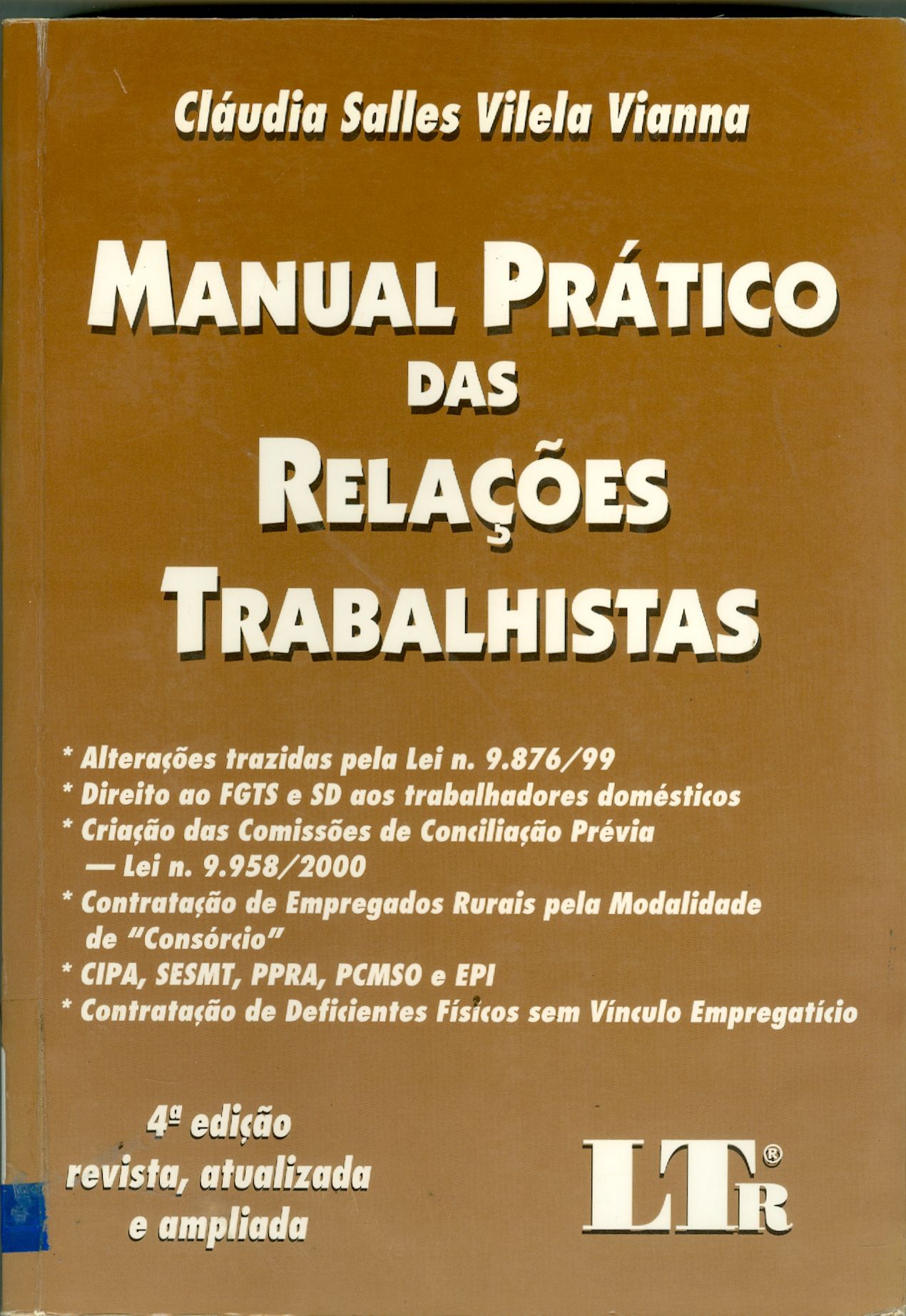 MANUAL PRÁTICO DAS RELAÇÕES TRABALHISTAS 