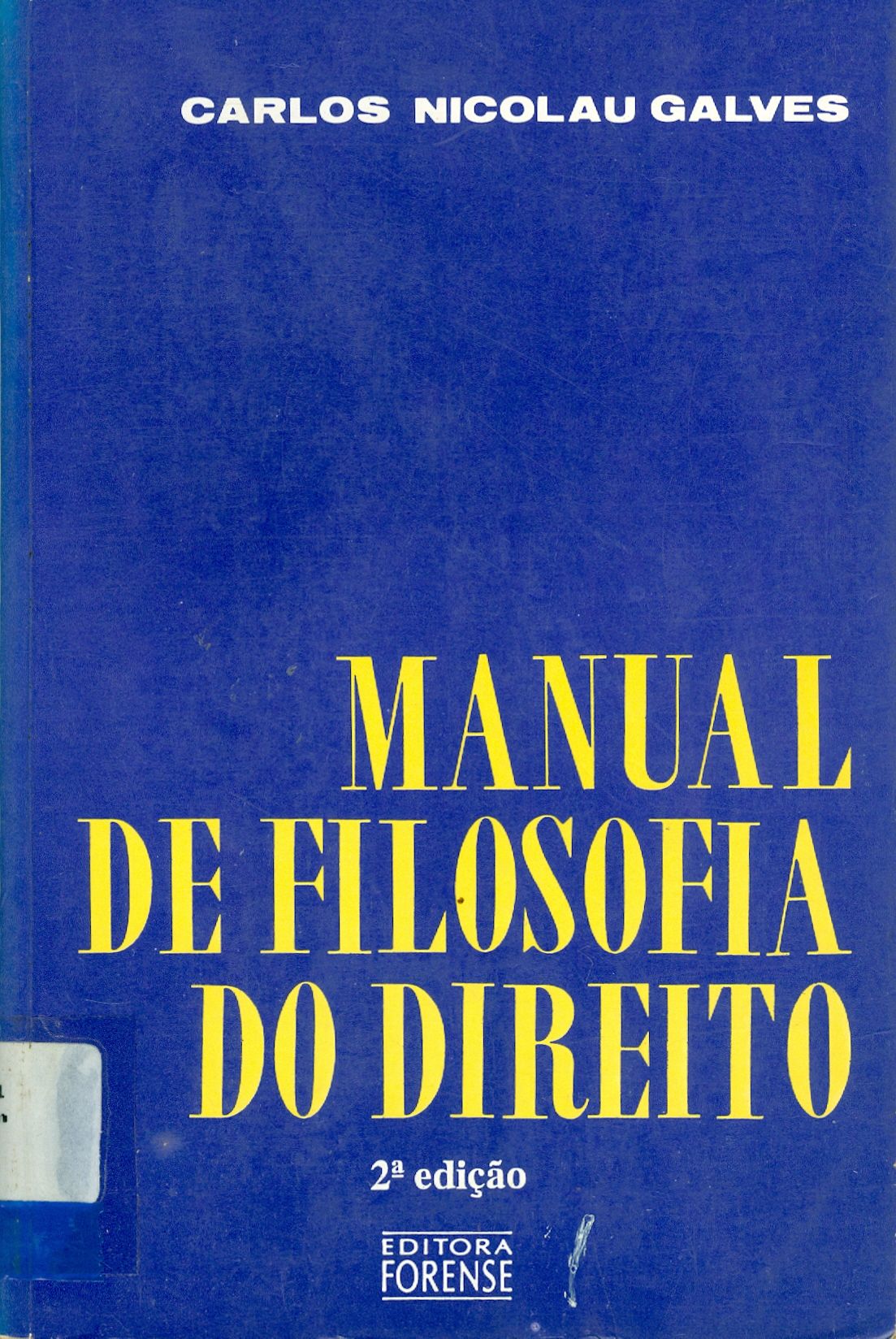 MANUAL DE FILOSOFIA DO DIREITO 