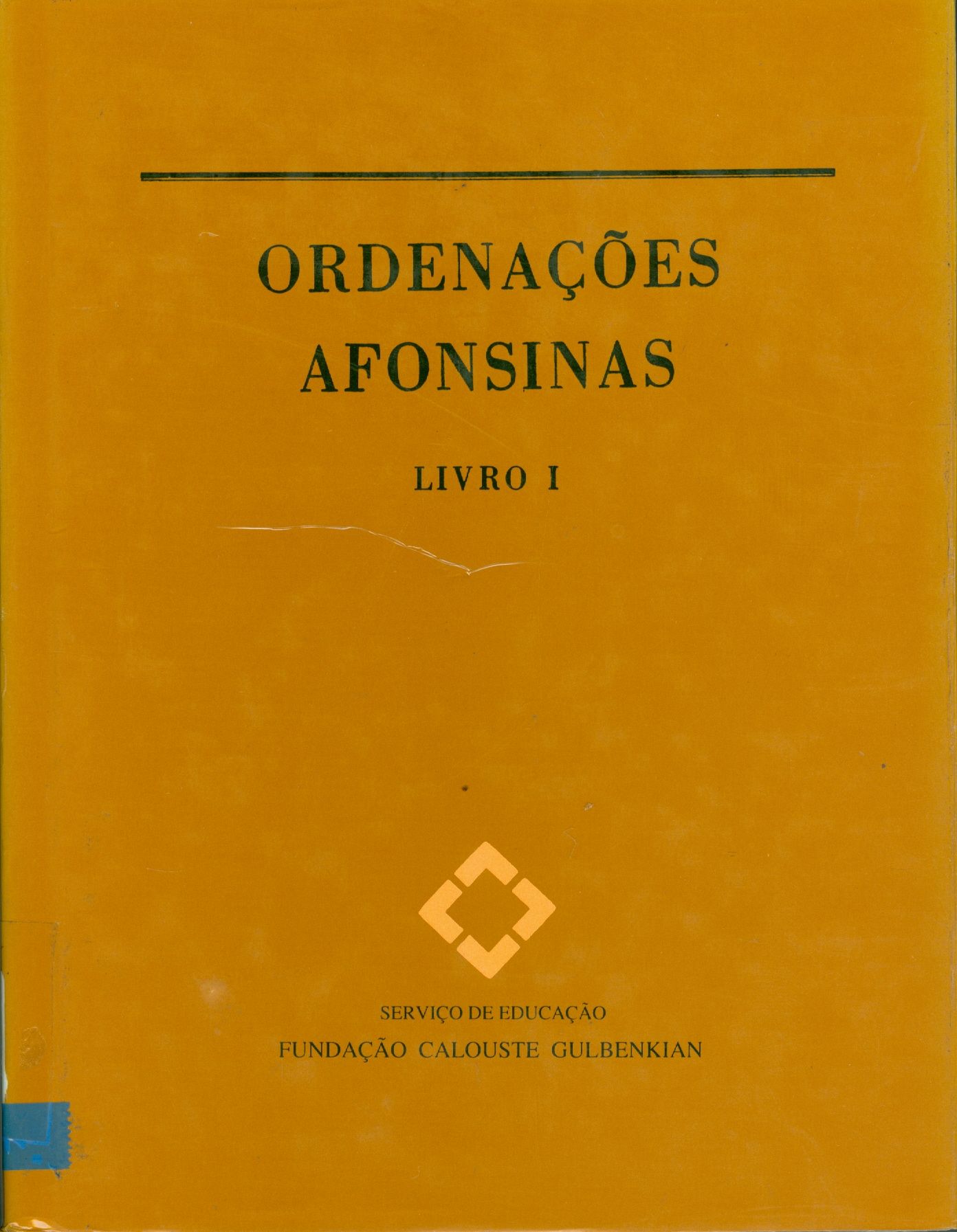 ORDENAÇÕES AFONSINAS - LIVRO 1/2