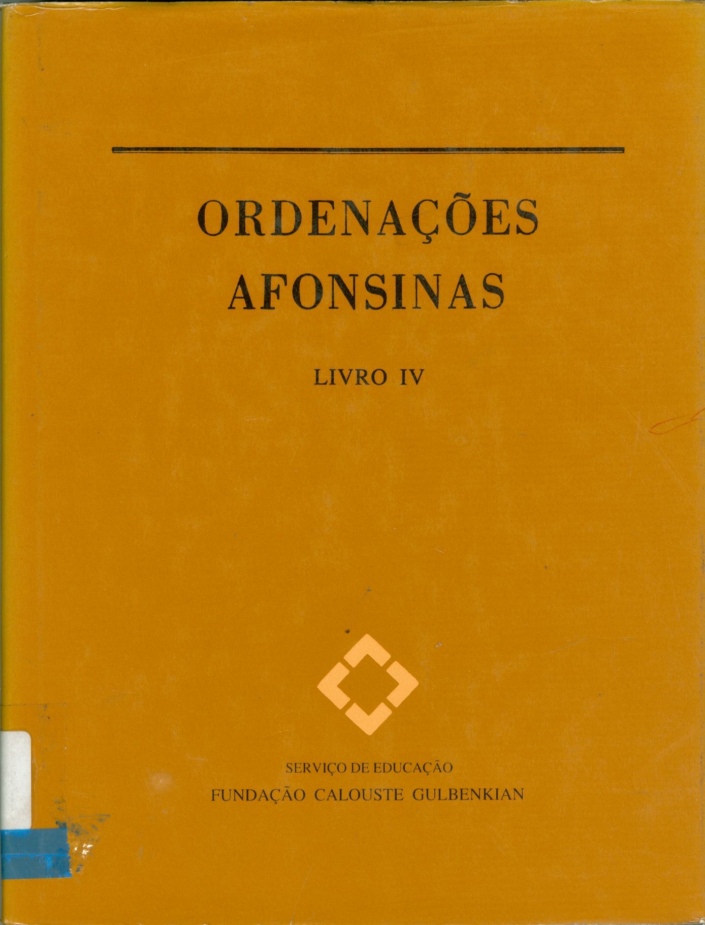 ORDENAÇÕES AFONSINAS - LIVRO 4 