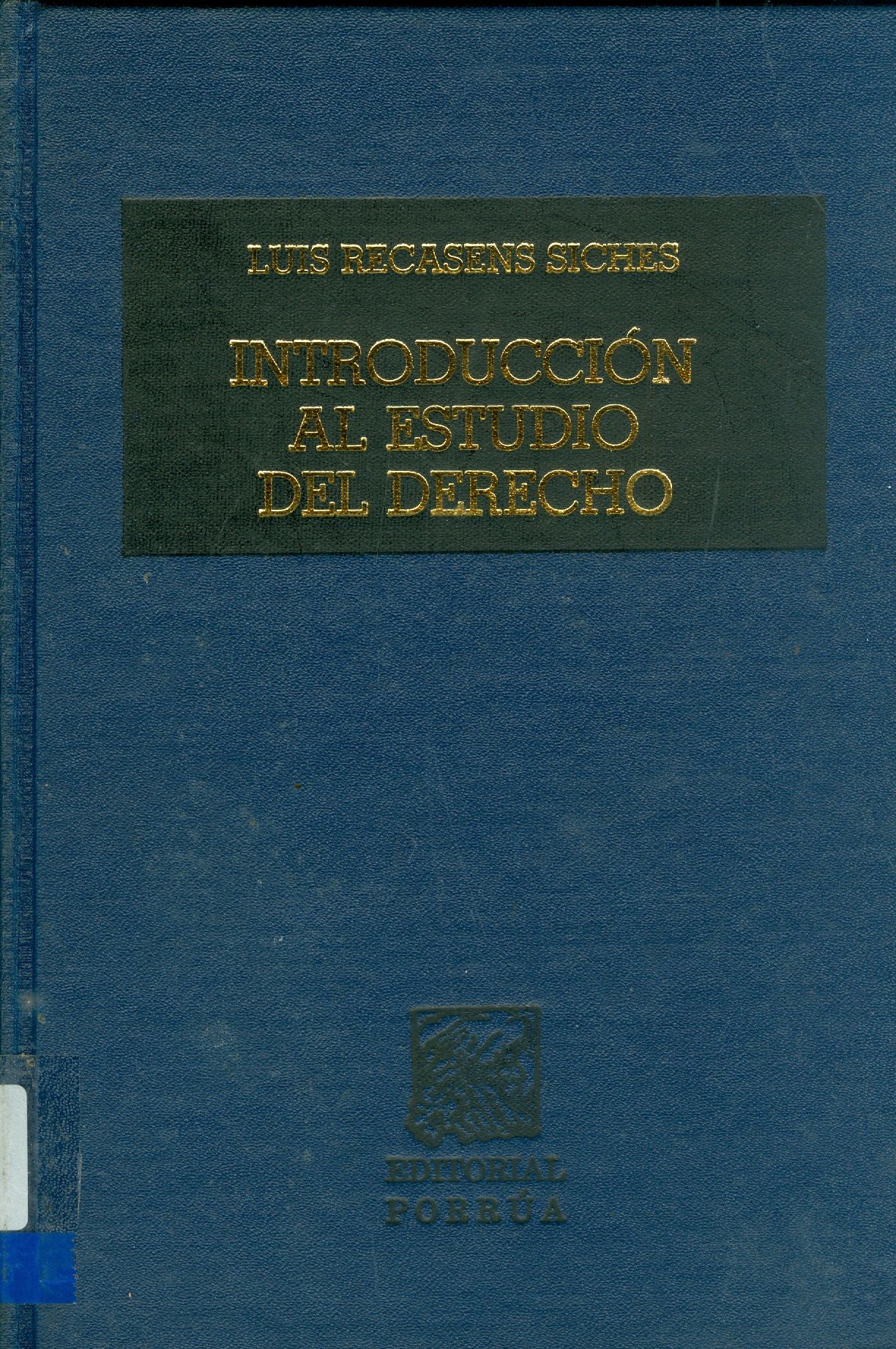 INTRODUCCIÓN AL ESTUDIO DEL DERECHO 