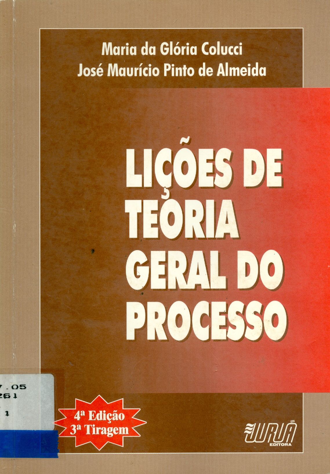 LIÇÕES DE TEORIA GERAL DO PROCESSO 