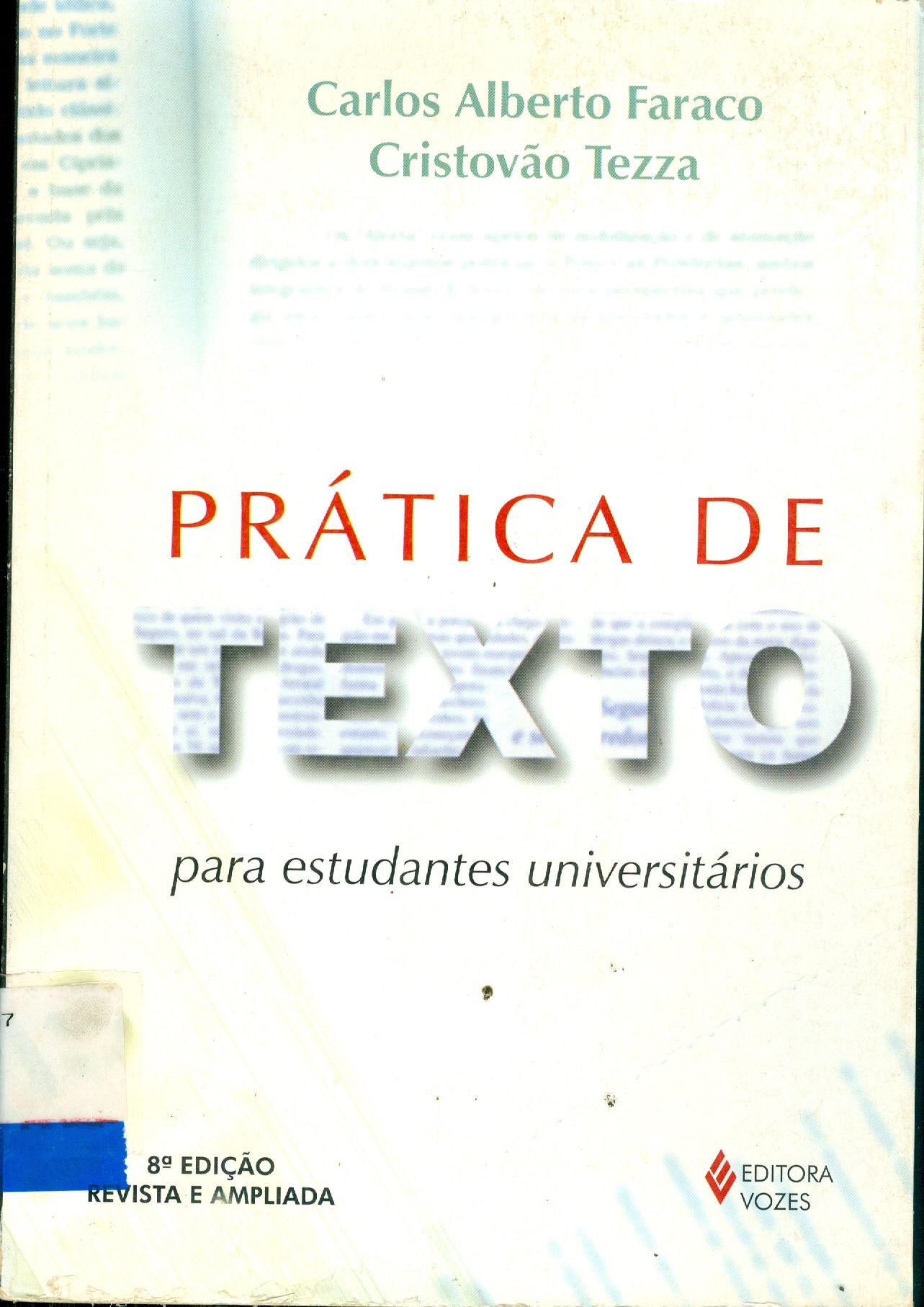 PRÁTICA DE TEXTO PARA ESTUDANTES UNIVERSITÁRIOS 