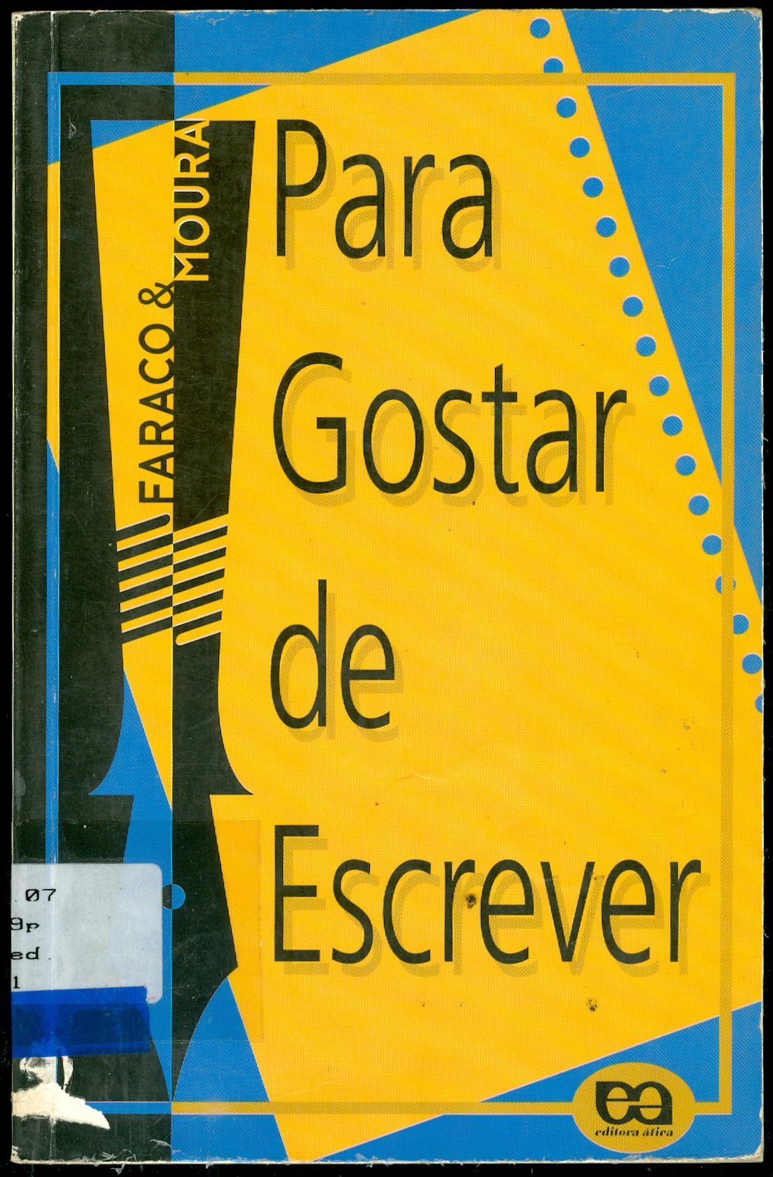 PARA GOSTAR DE ESCREVER 