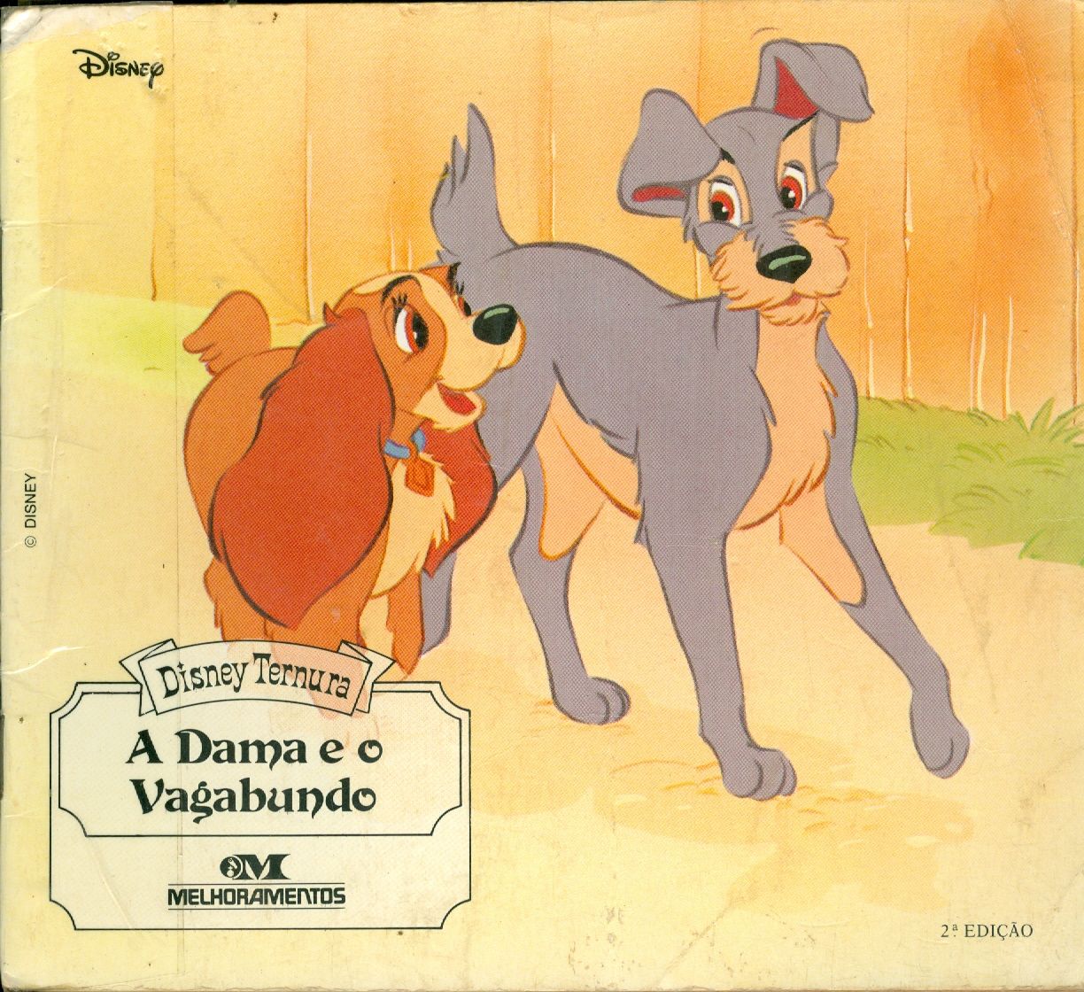 UM MOMENTO DE TERNURA COM A DAMA E O VAGABUNDO