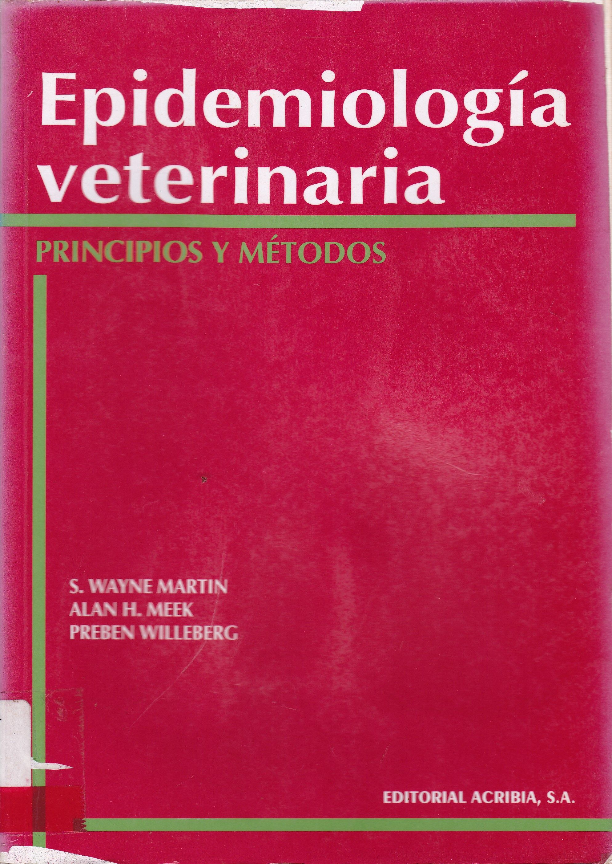 EPIDEMIOLOGIA VETERINÁRIA
