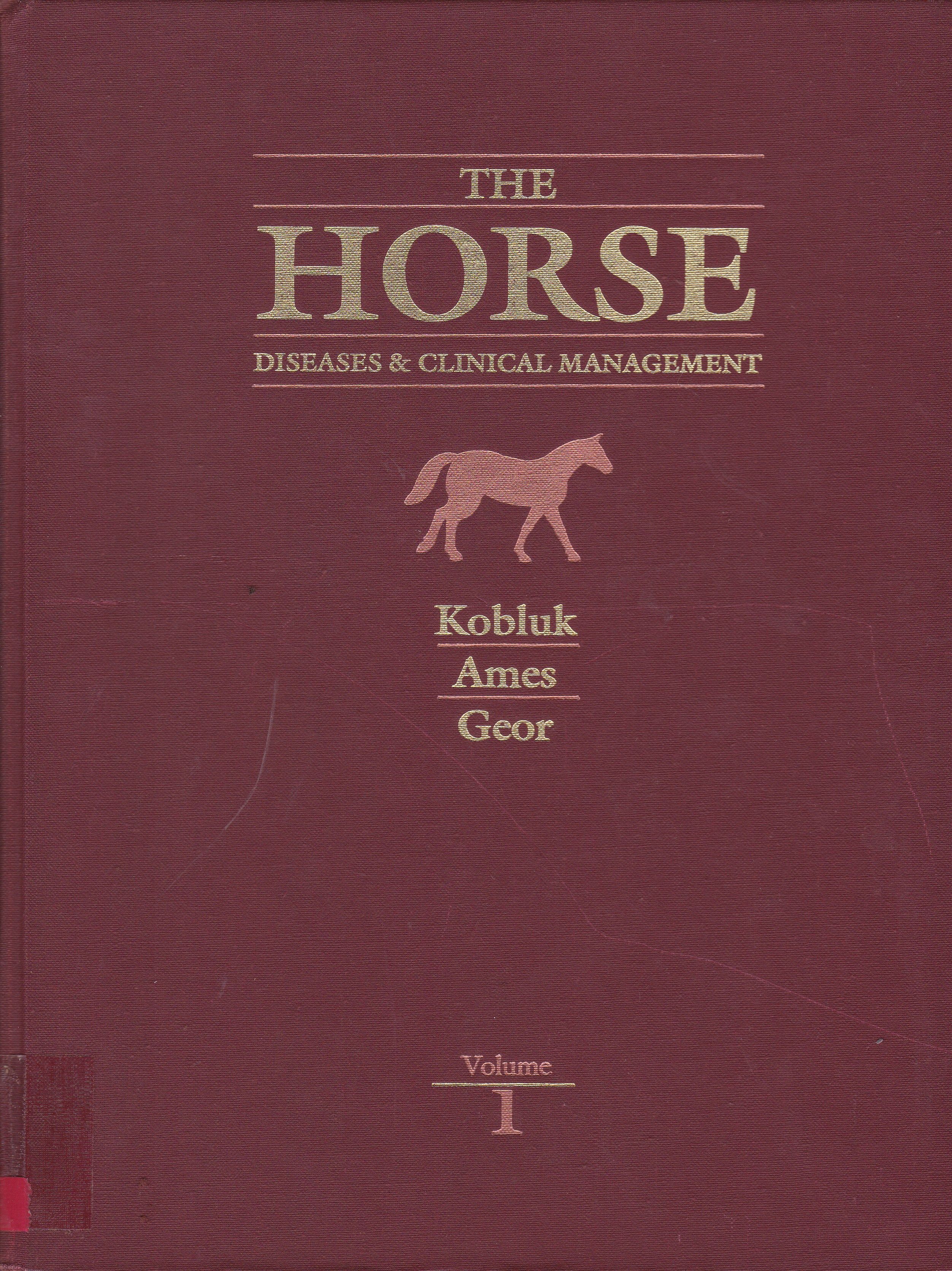 THE HORSE: DISEASES AND CLINICAL MANAGEMENT - V. 1