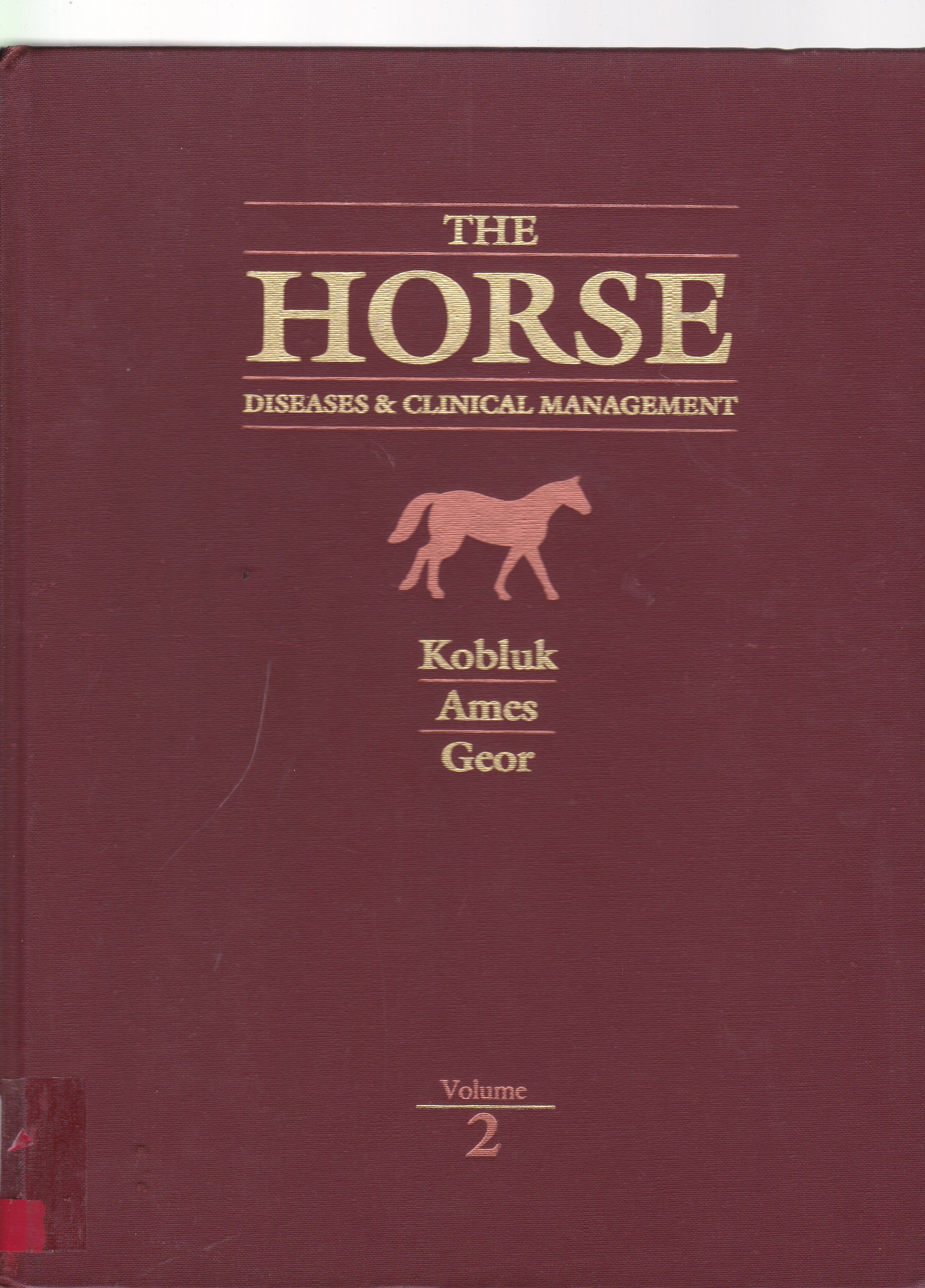THE HORSE: DISEASES AND CLINICAL MANAGEMENT - V. 2