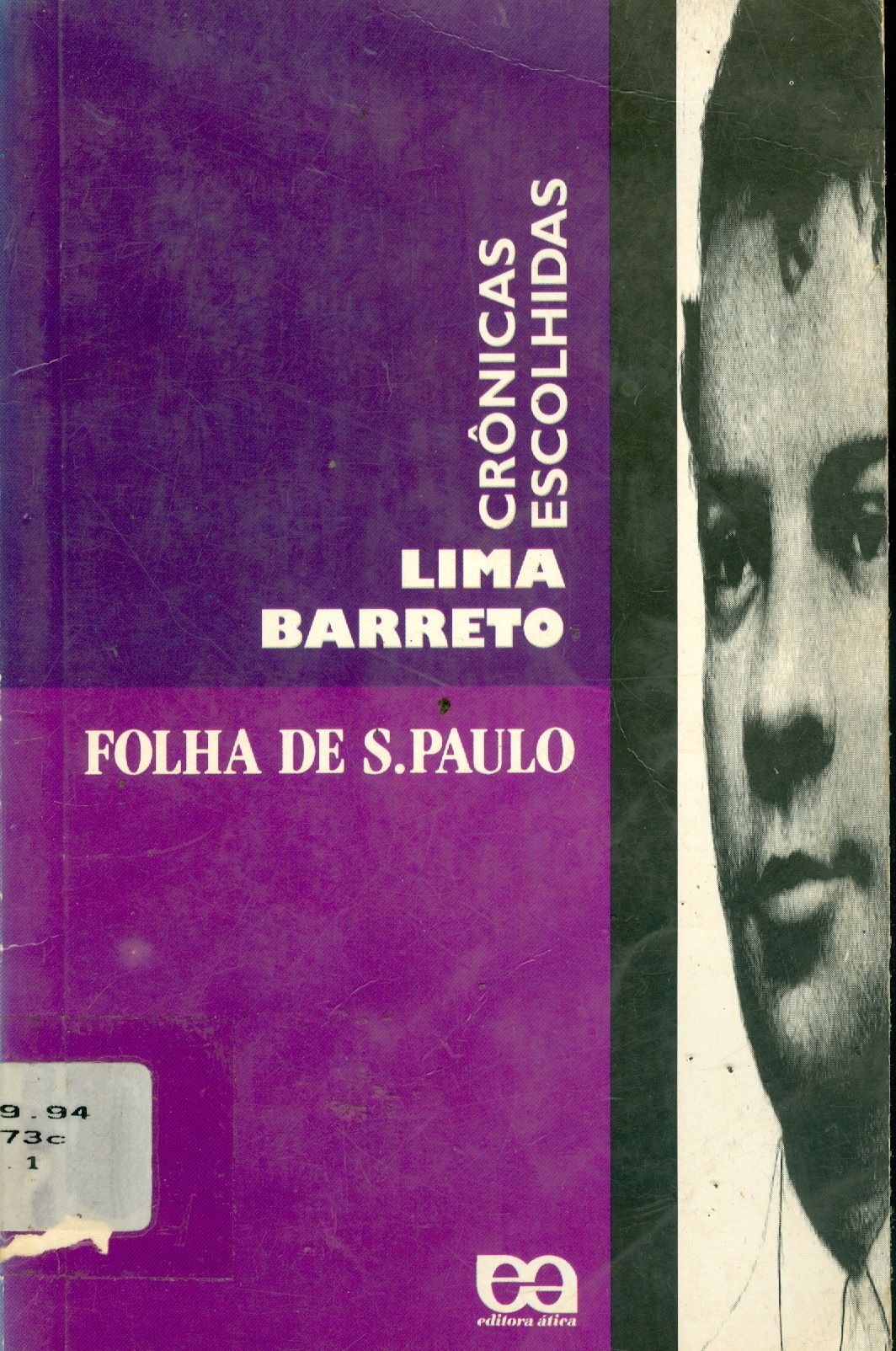 CRÔNICAS ESCOLHIDAS: LIMA BARRETO