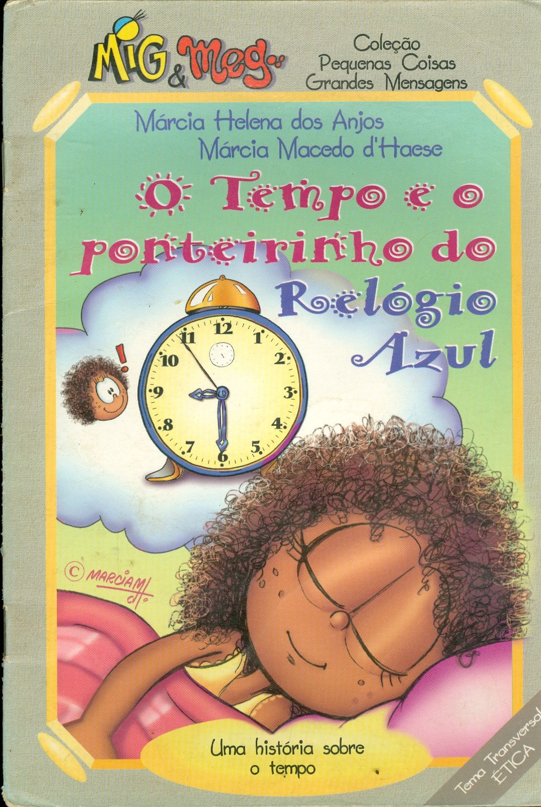 O TEMPO E O PONTEIRINHO DO RELÓGIO AZUL