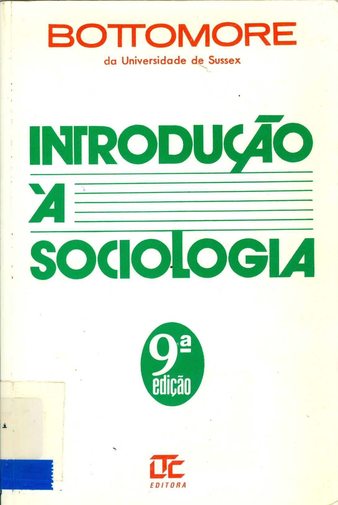 INTRODUÇÃO A SOCIOLOGIA 