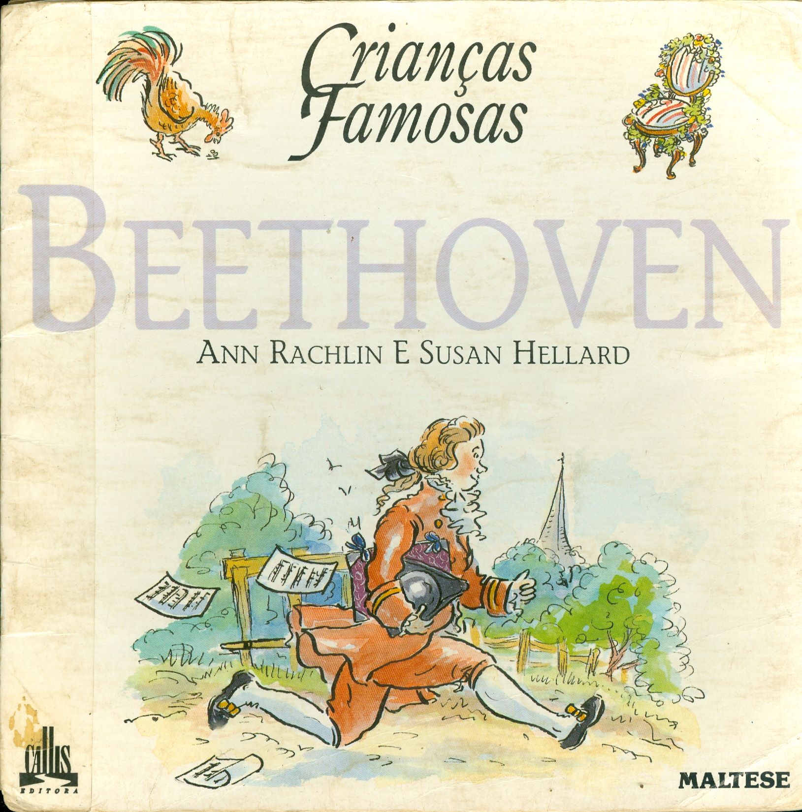 CRIANÇAS FAMOSAS BEETHOVEN - COLEÇÃO