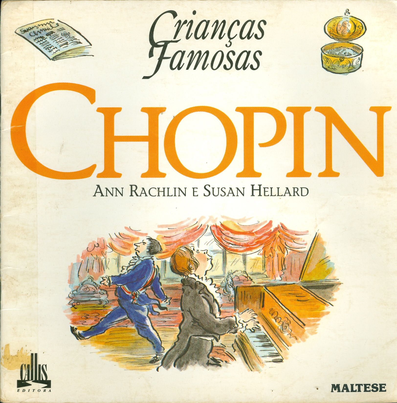 CRIANÇAS FAMOSAS CHOPIN - COLEÇÃO