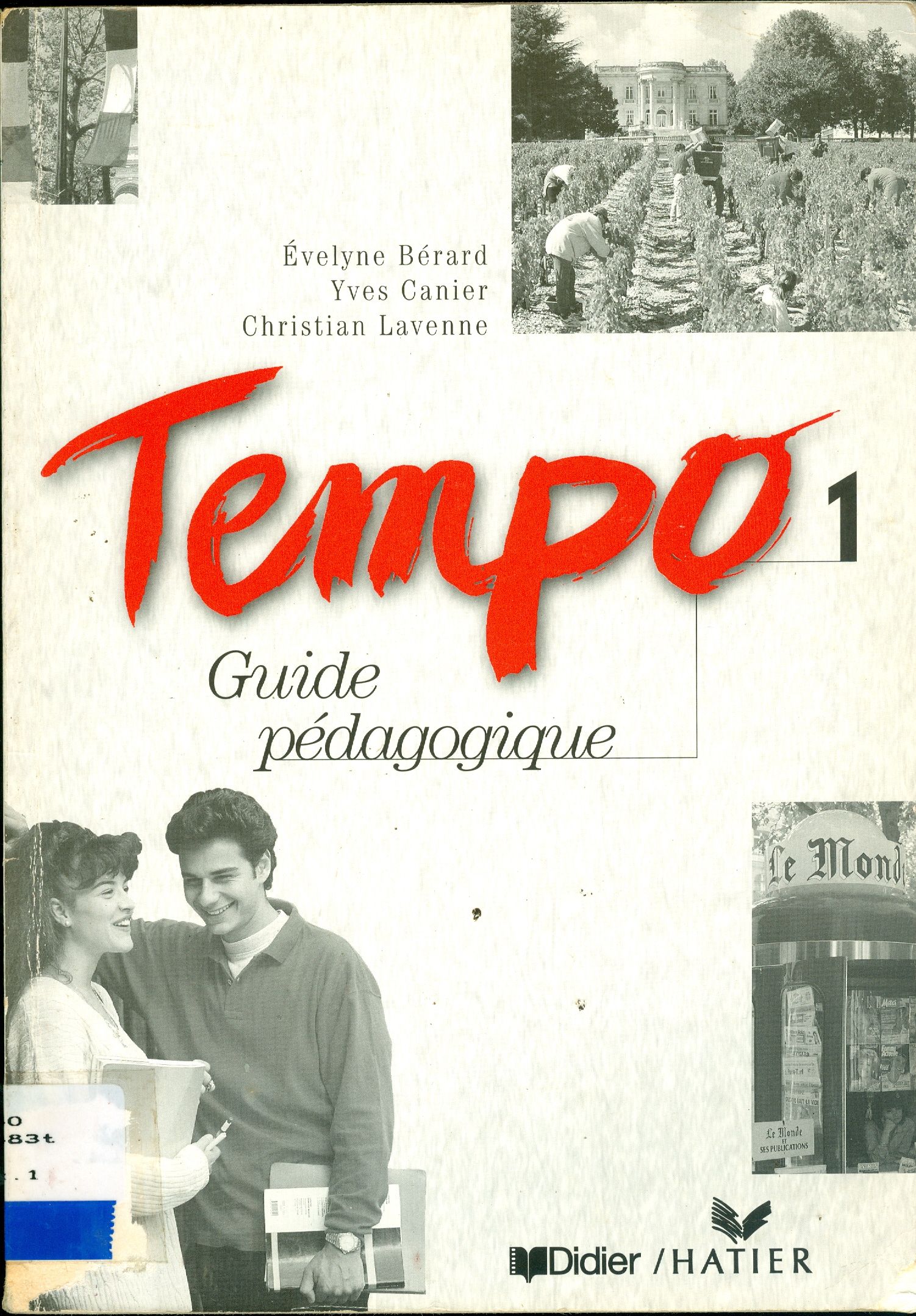 TEMPO 1: GUIDE PEGAGOGIQUE - V. 1