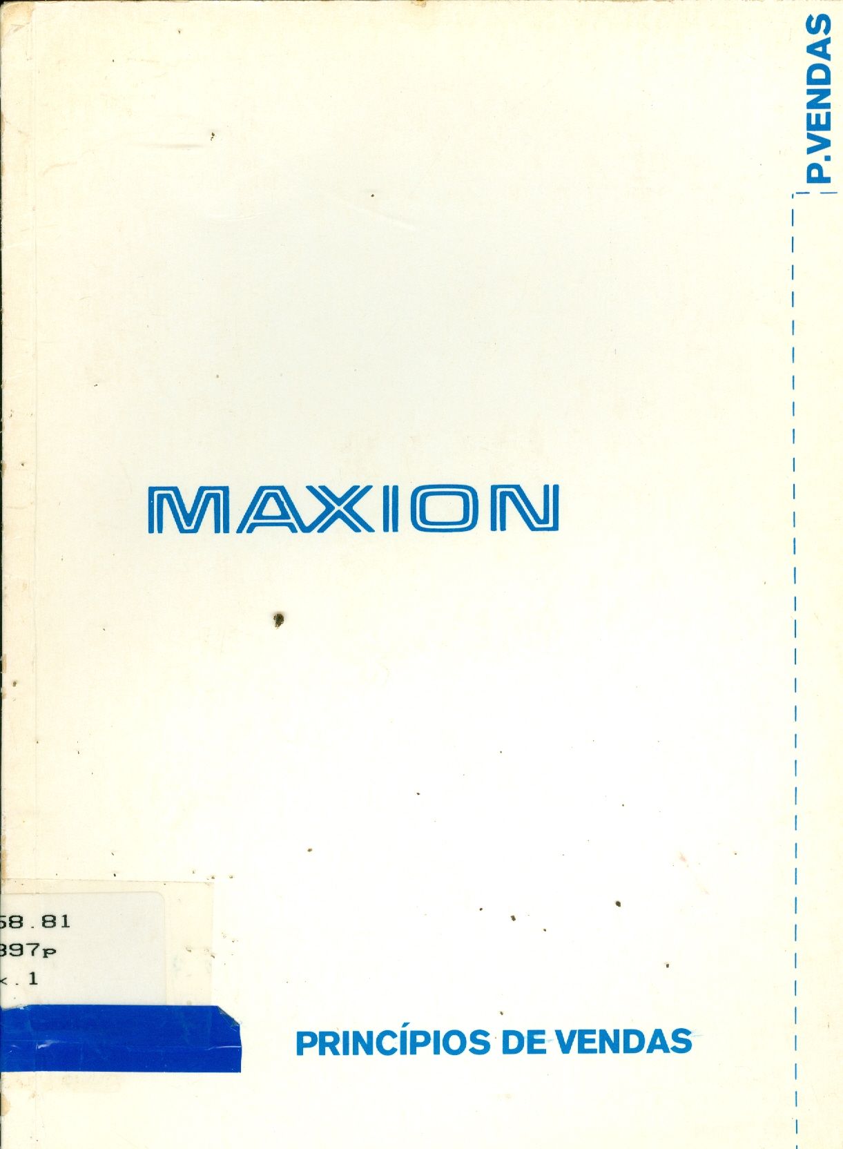 PRINCÍPIOS DE VENDAS