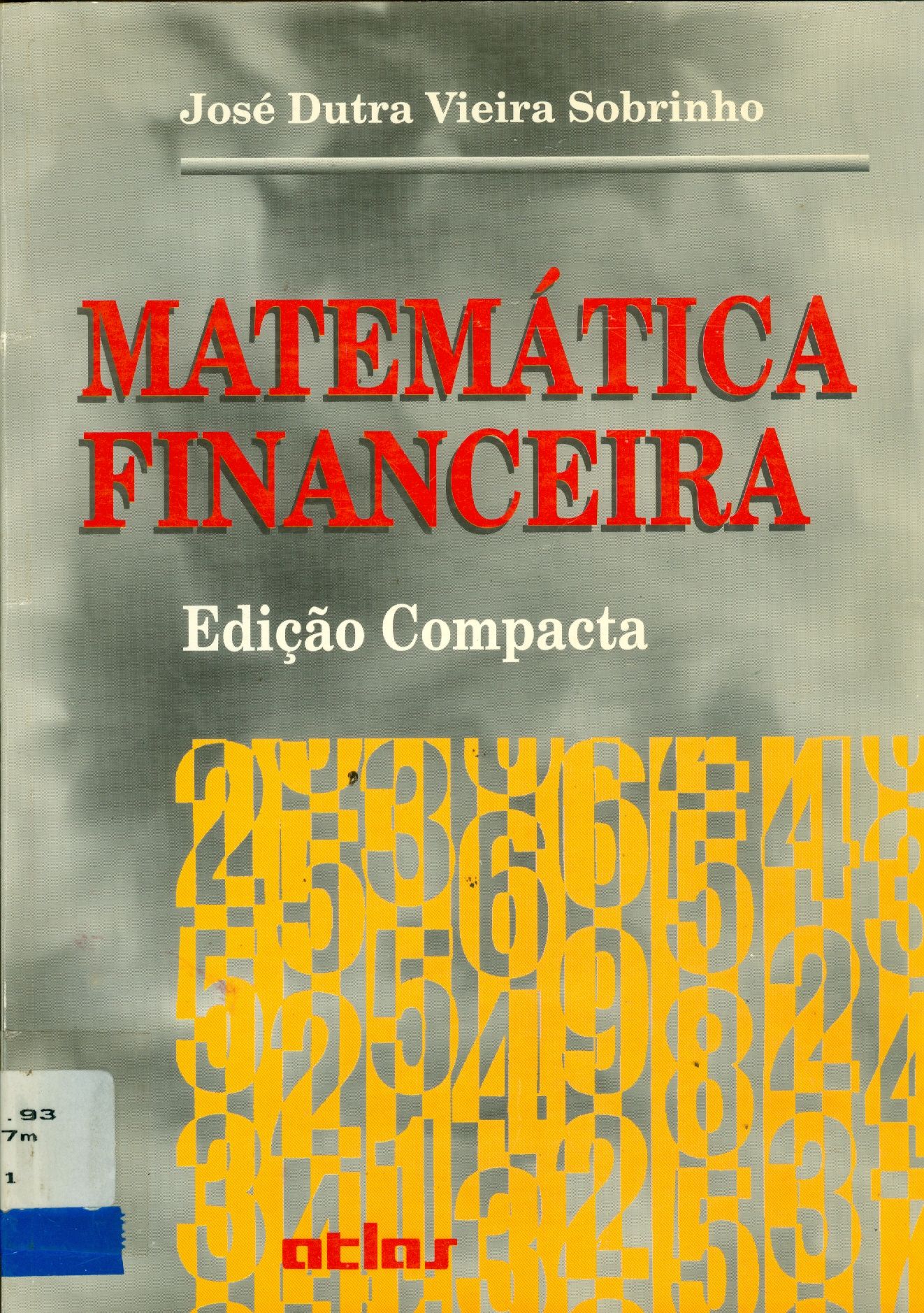 MATEMÁTICA FINANCEIRA: EDIÇÃO COMPACTA