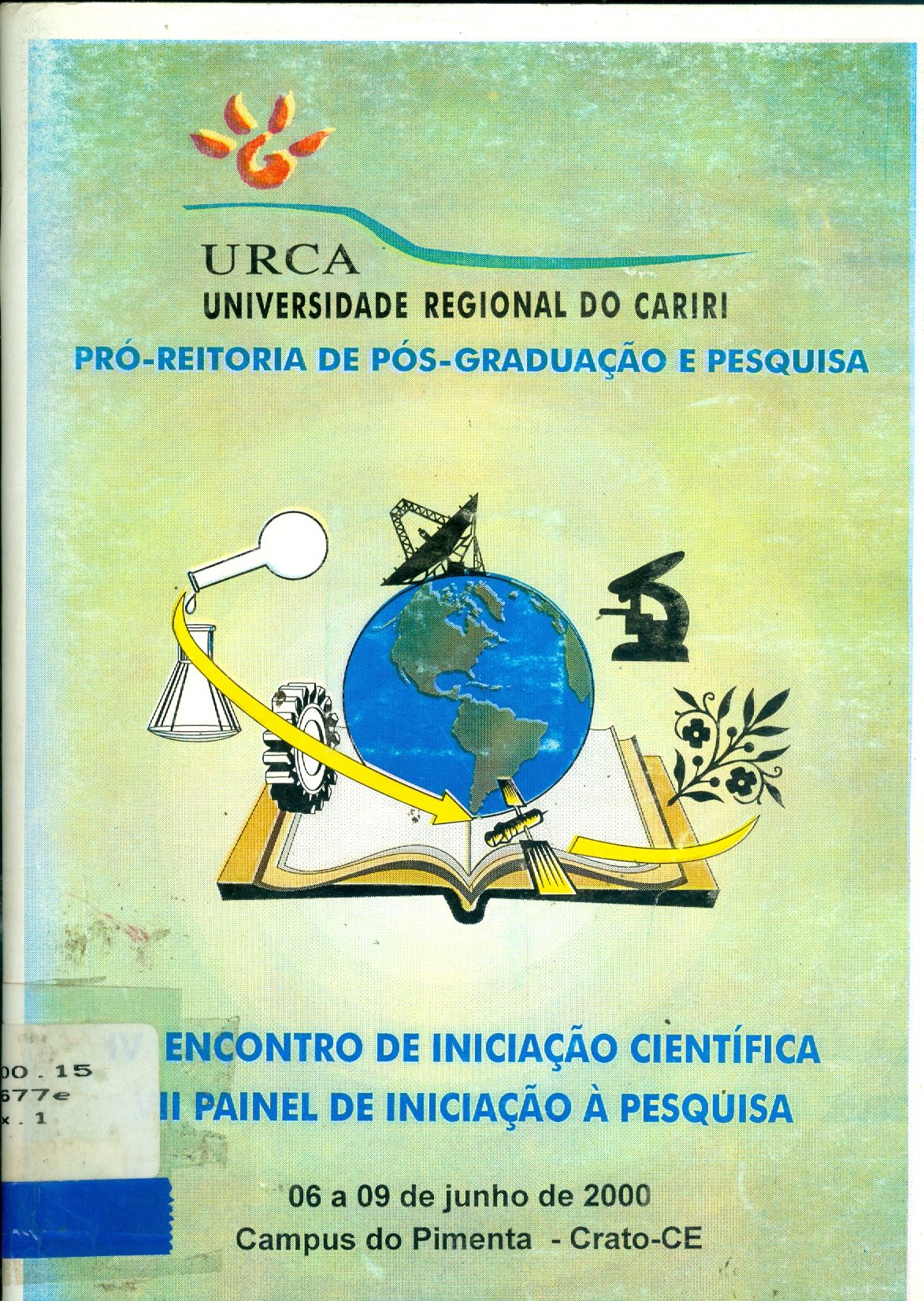 ENCONTRO DE INICIAÇÃO CIENTÍFICA, 4 - RESUMOS