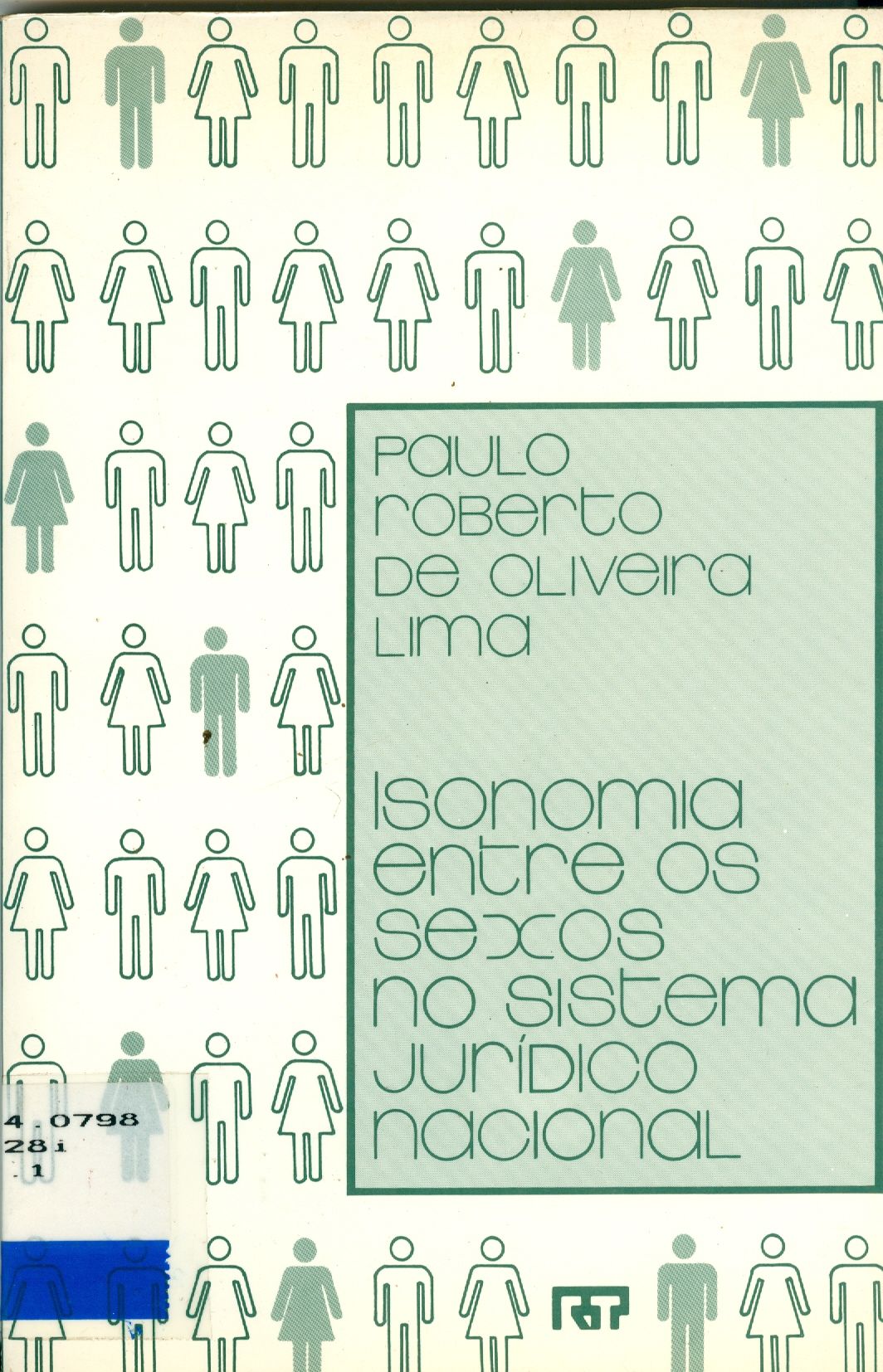 ISONOMIA ENTRE OS SEXOS NO SISTEMA JURÍDICO NACIONAL
