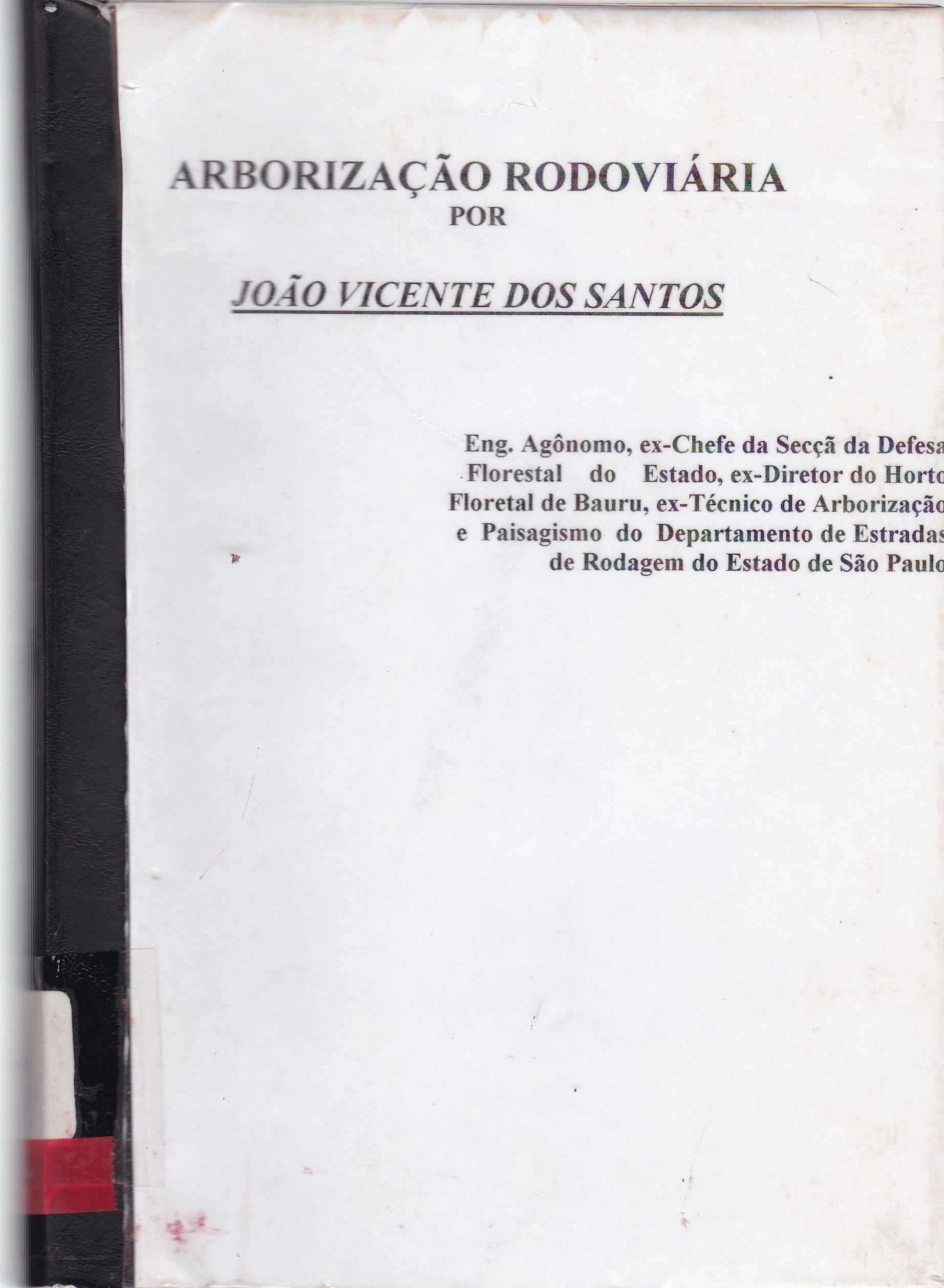 ARBORIZAÇÃO RODOVIÁRIA