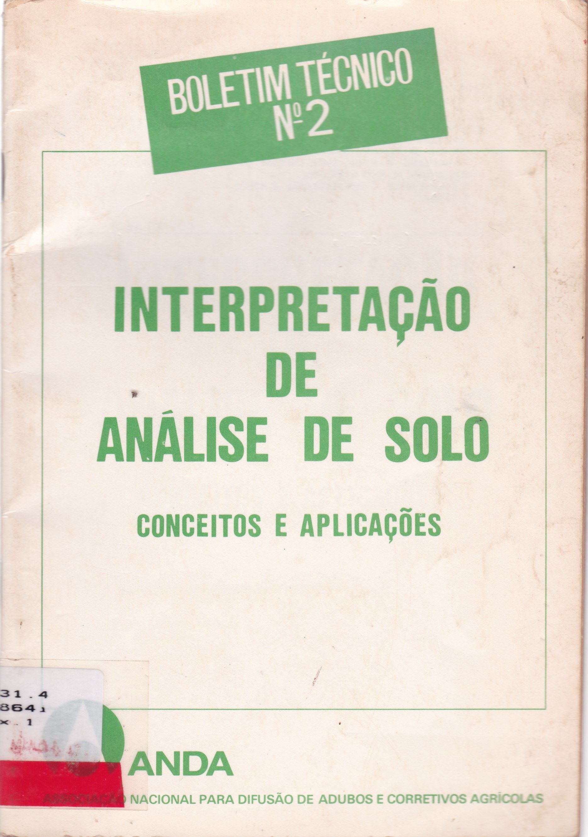 INTERPRETAÇÕES DE ANÁLISE DE SOLO: CONCEITOS E APLICAÇÕES