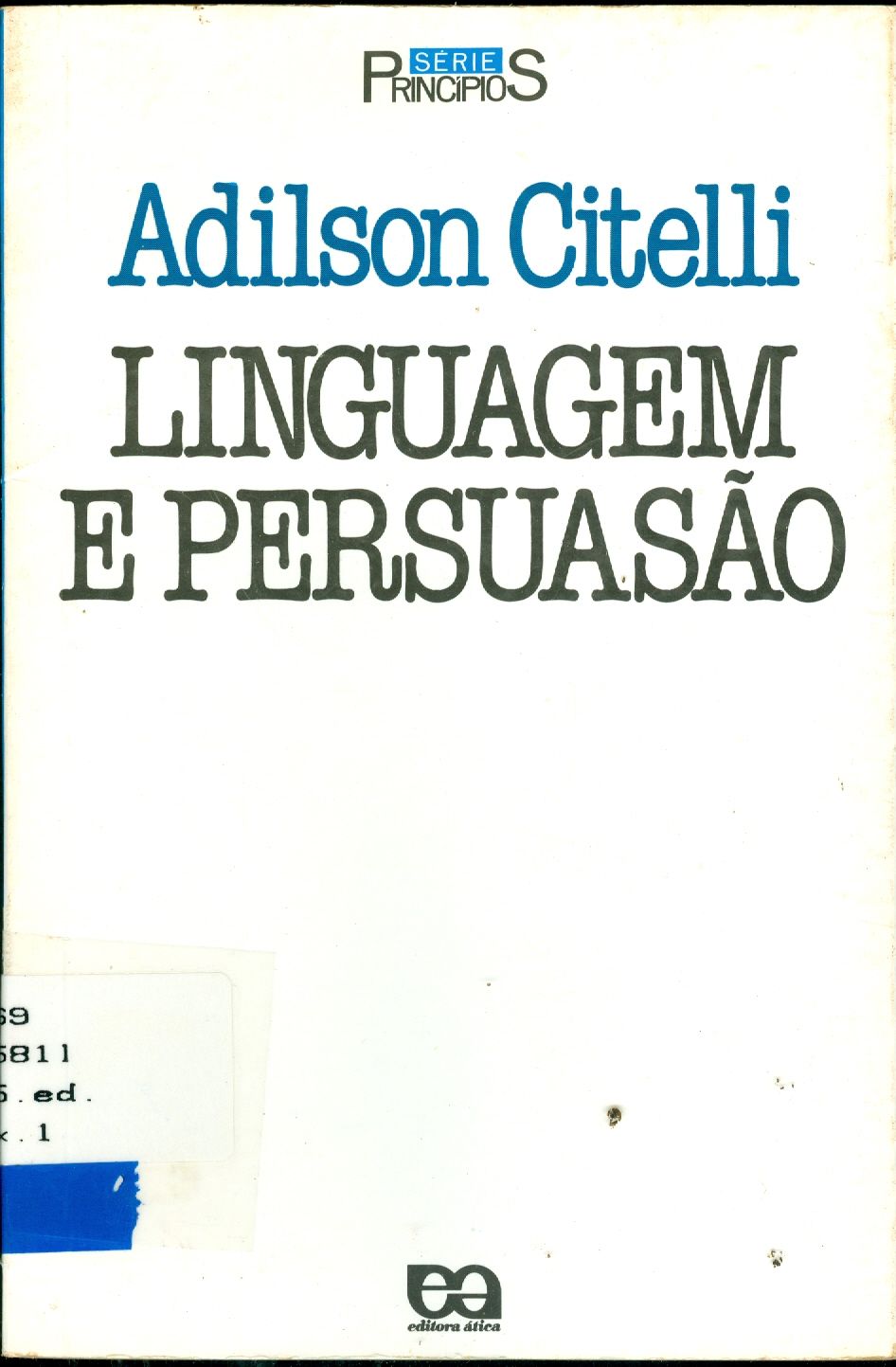 LINGUAGEM E PERSUASÃO - 15. ED
