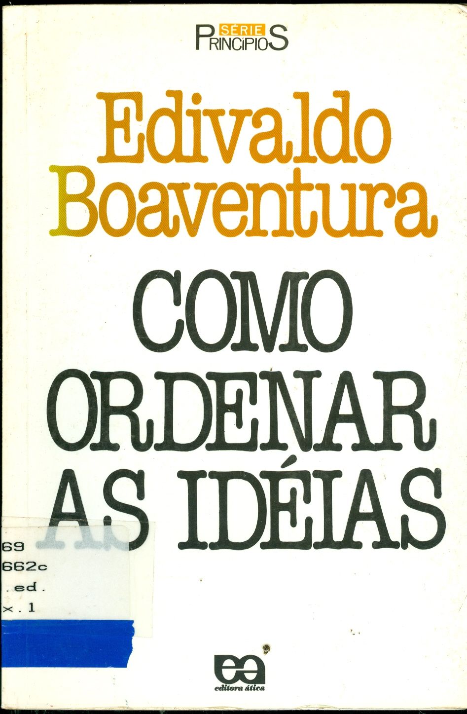 COMO ORDENAR AS IDÉIAS