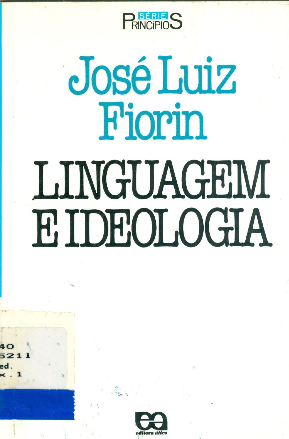 LINGUAGEM E IDEOLOGIA