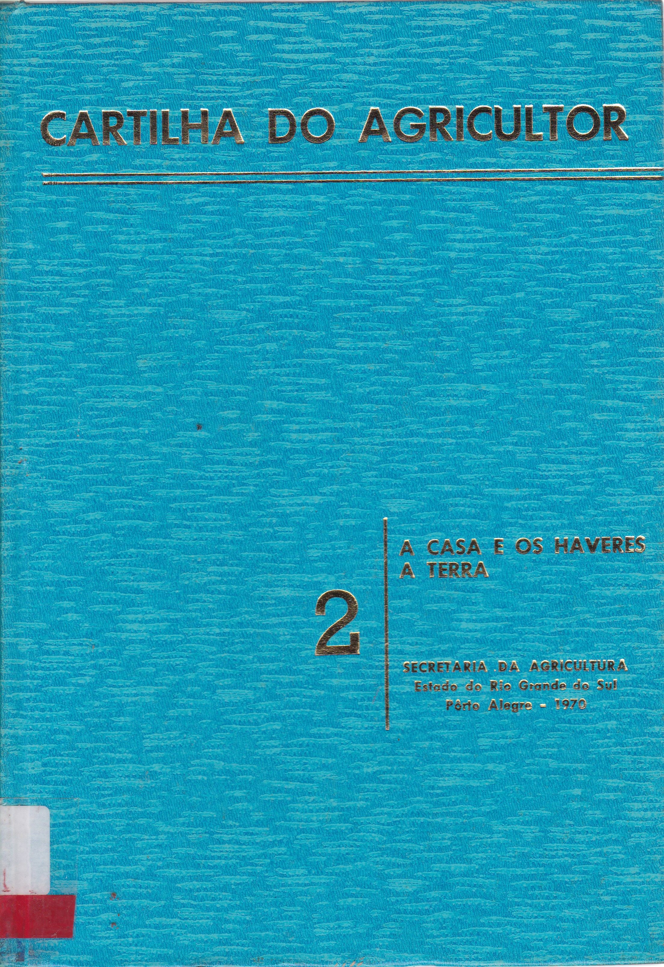 CARTILHA DO AGRICULTOR - V. 2