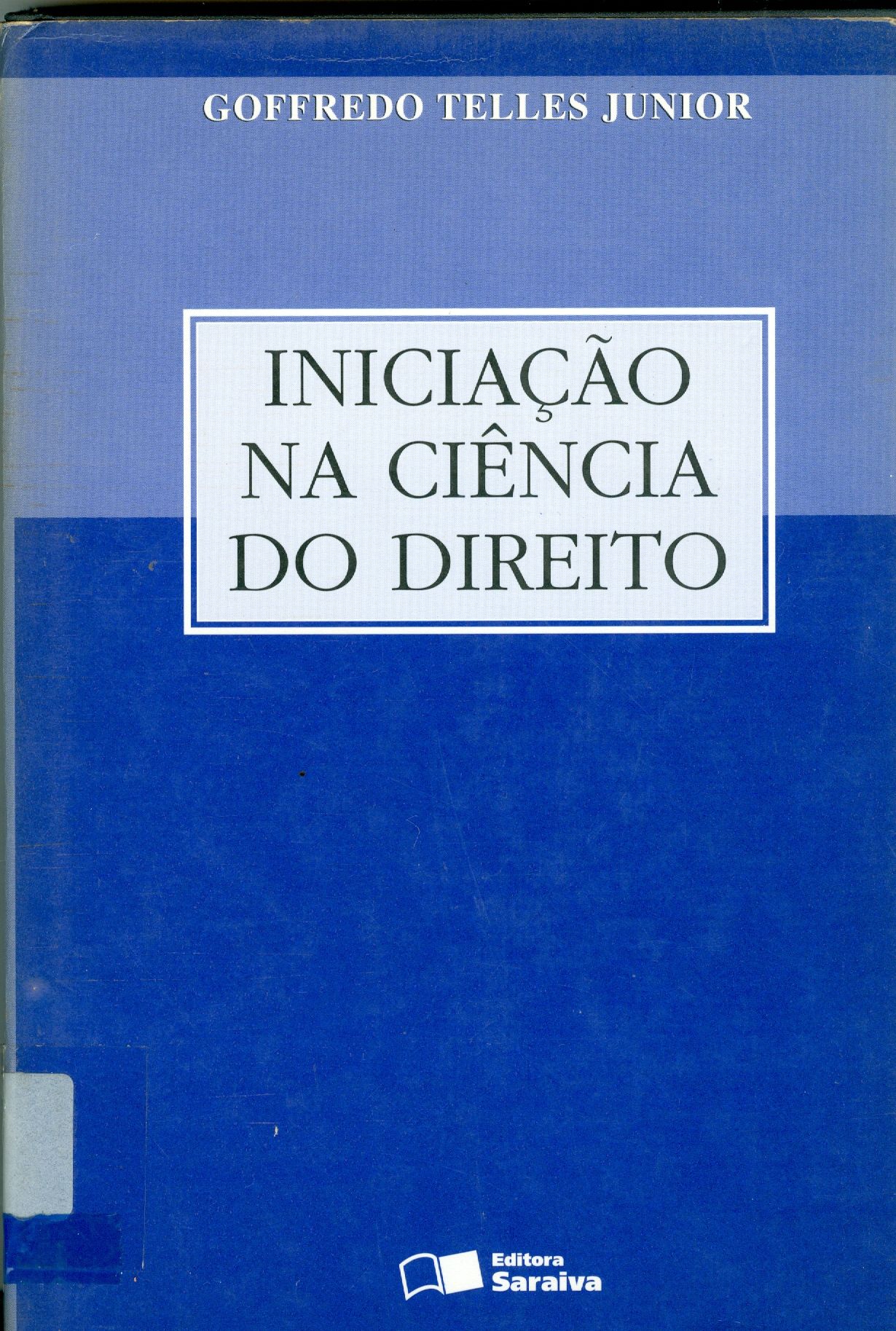 INICIAÇÃO NA CIÊNCIA DO DIREITO 