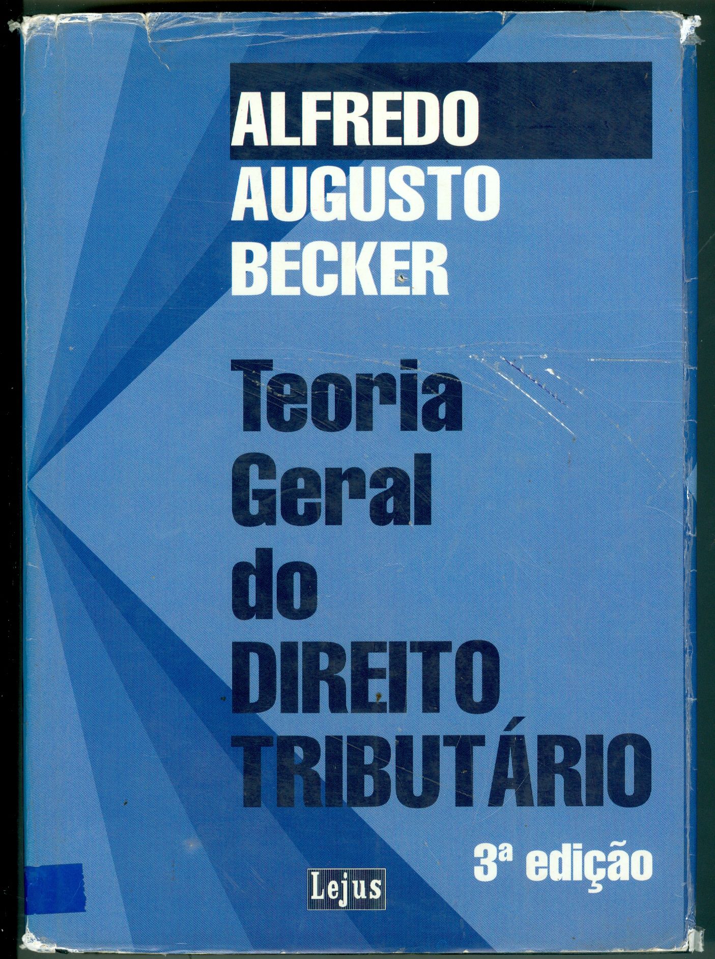 TEORIA GERAL DO DIREITO TRIBUTÁRIO