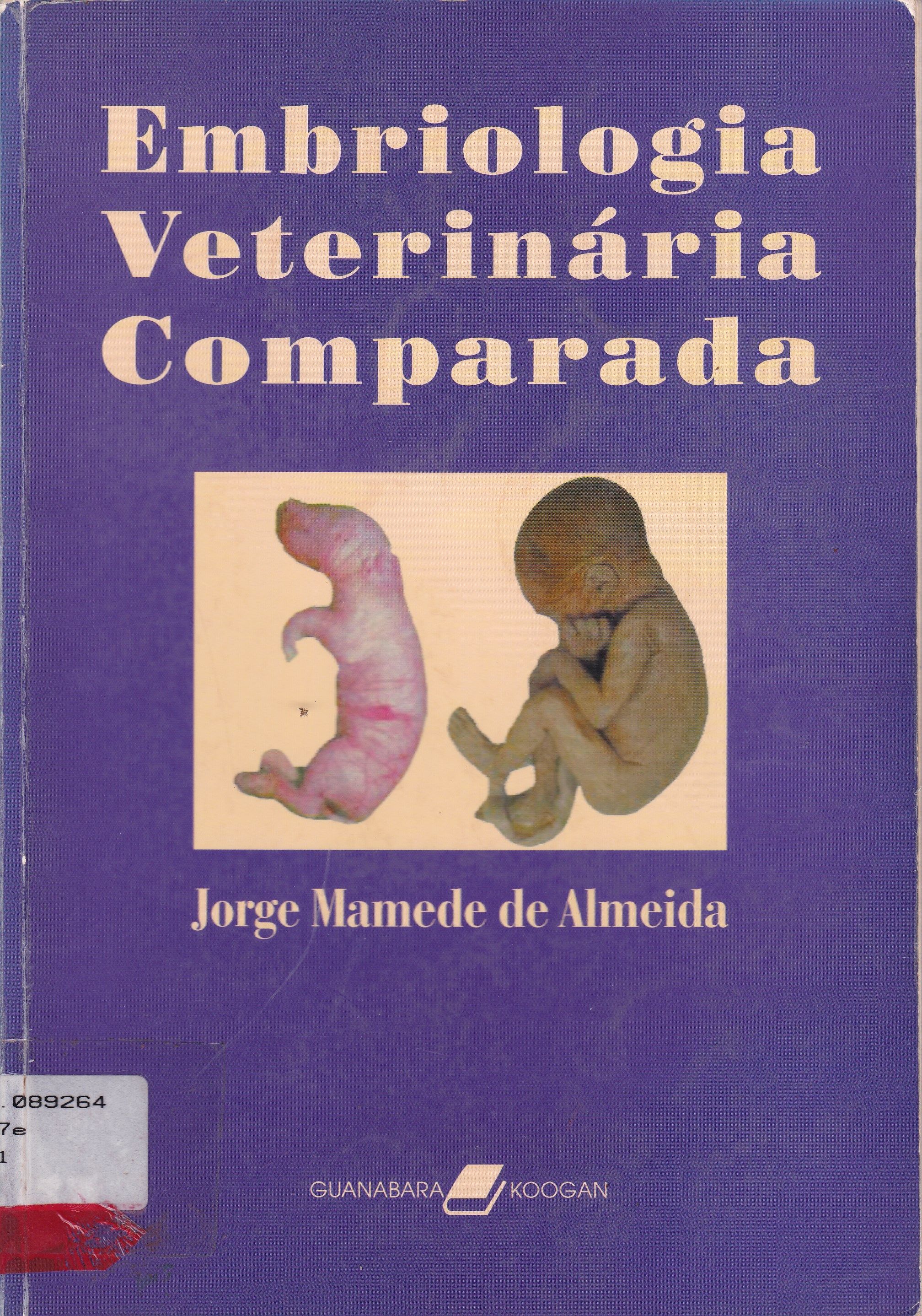 EMBRIOLOGIA VETERINÁRIA COMPARADA