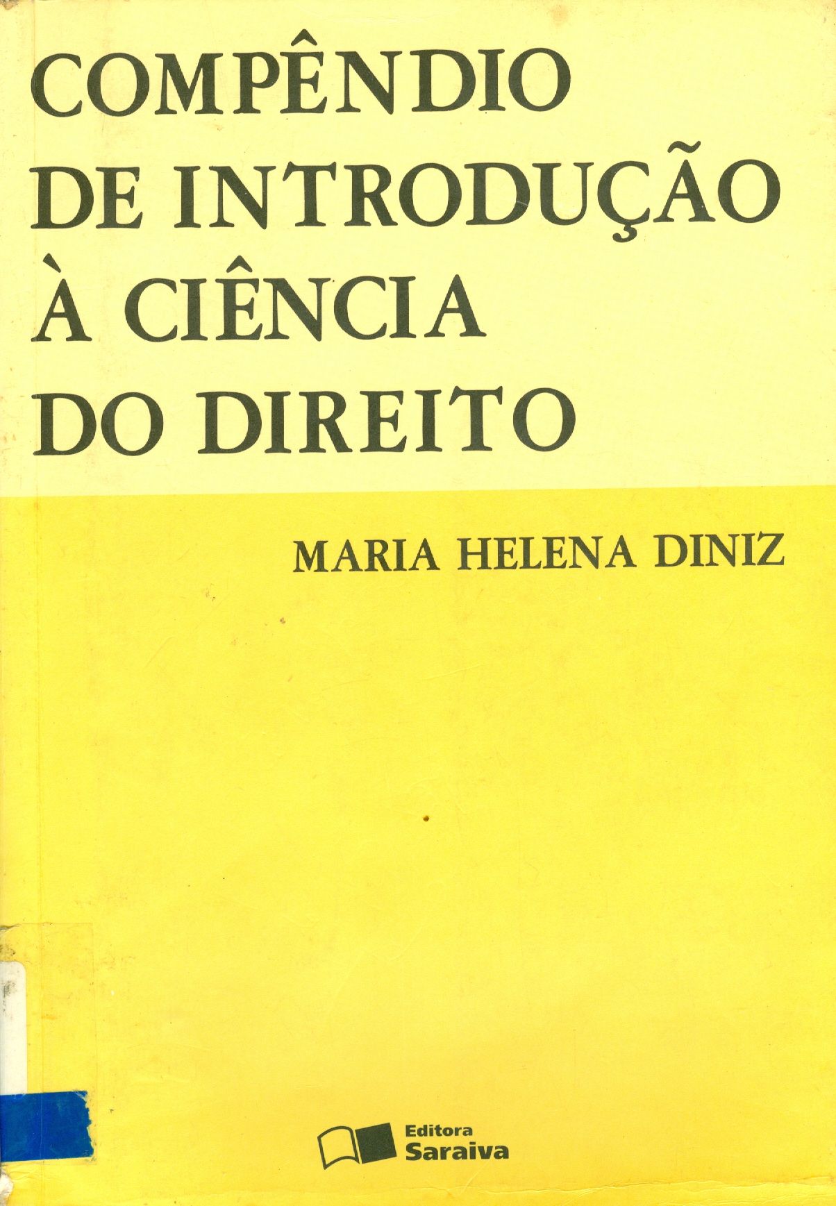 COMPÊNDIO DE INTRODUÇÃO A CIÊNCIA DO DIREITO 